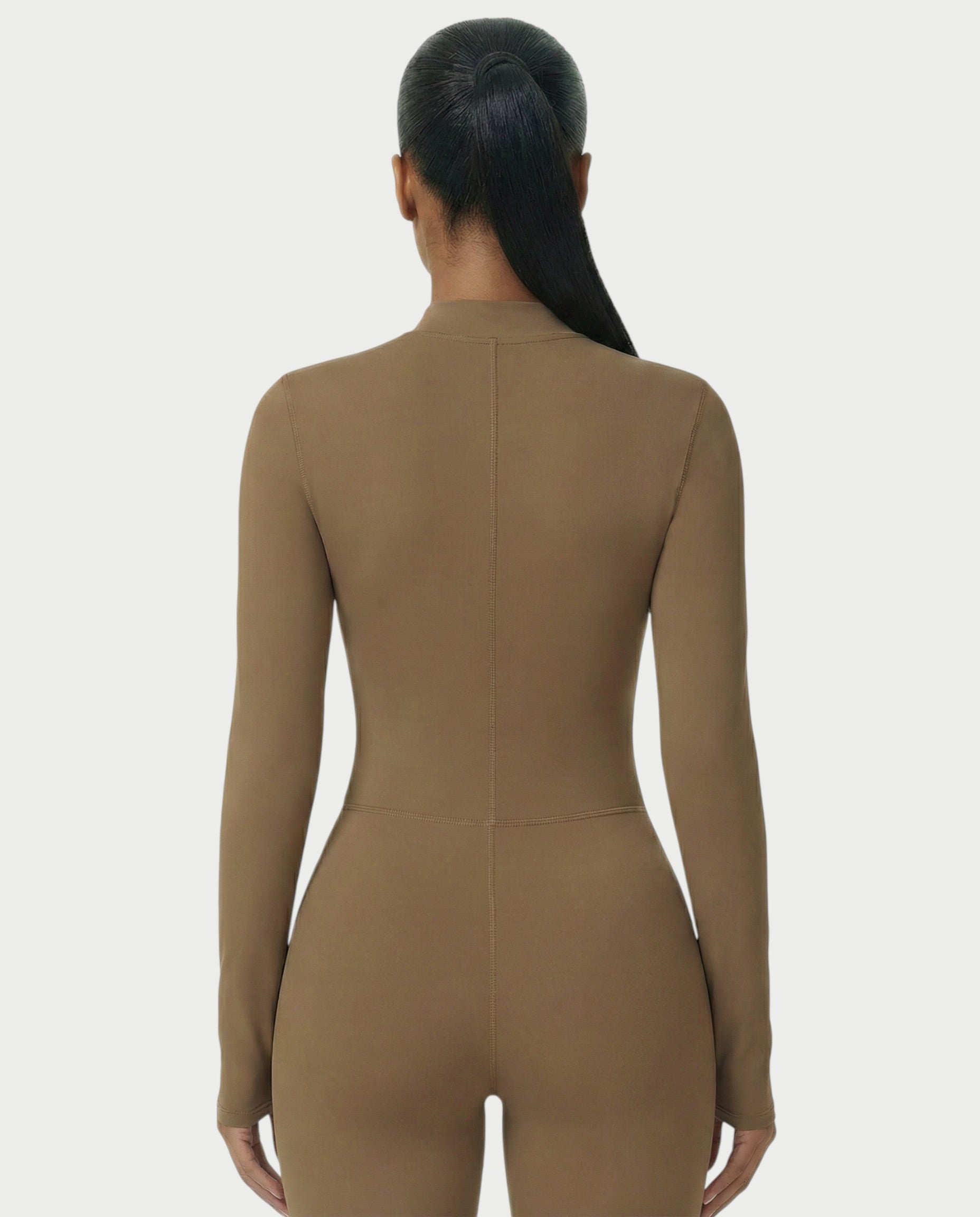 LUVINA Zip-Up Jumpsuit