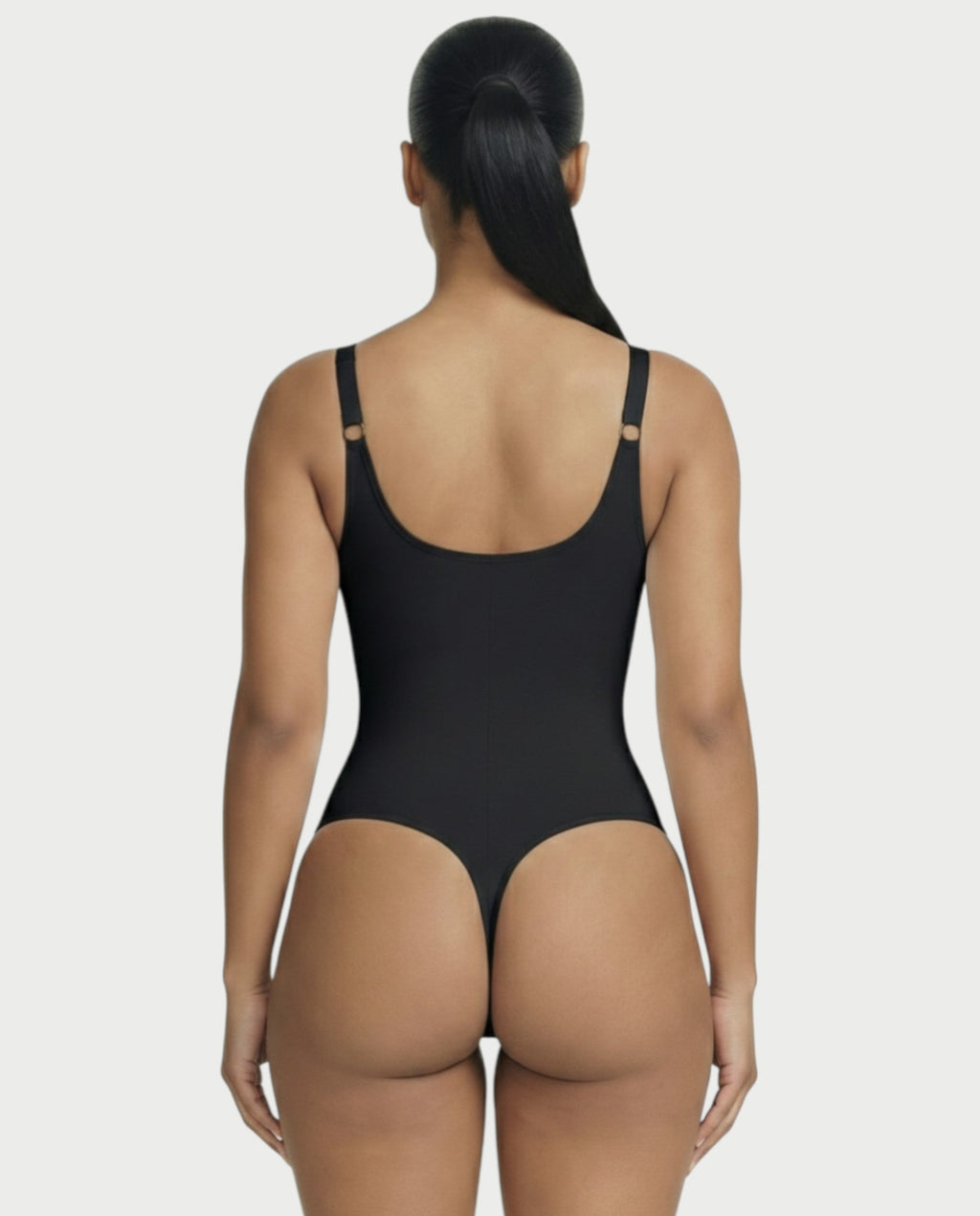 Deep-V Neck Shapewear Bodysuit