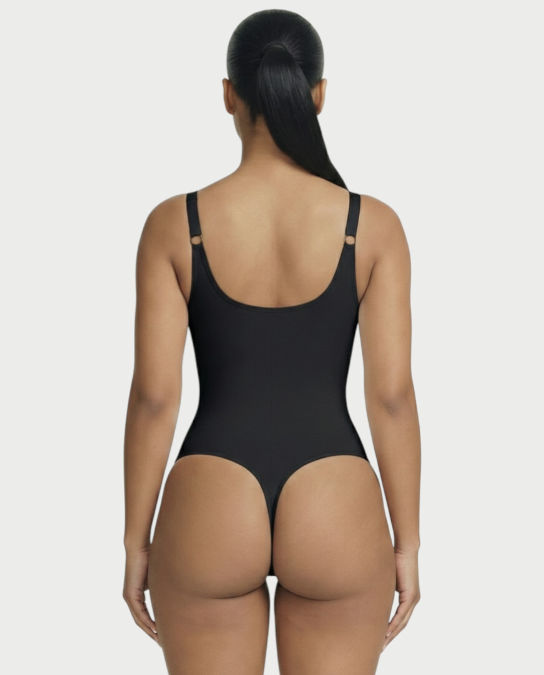 Deep-V Neck Shapewear Bodysuit