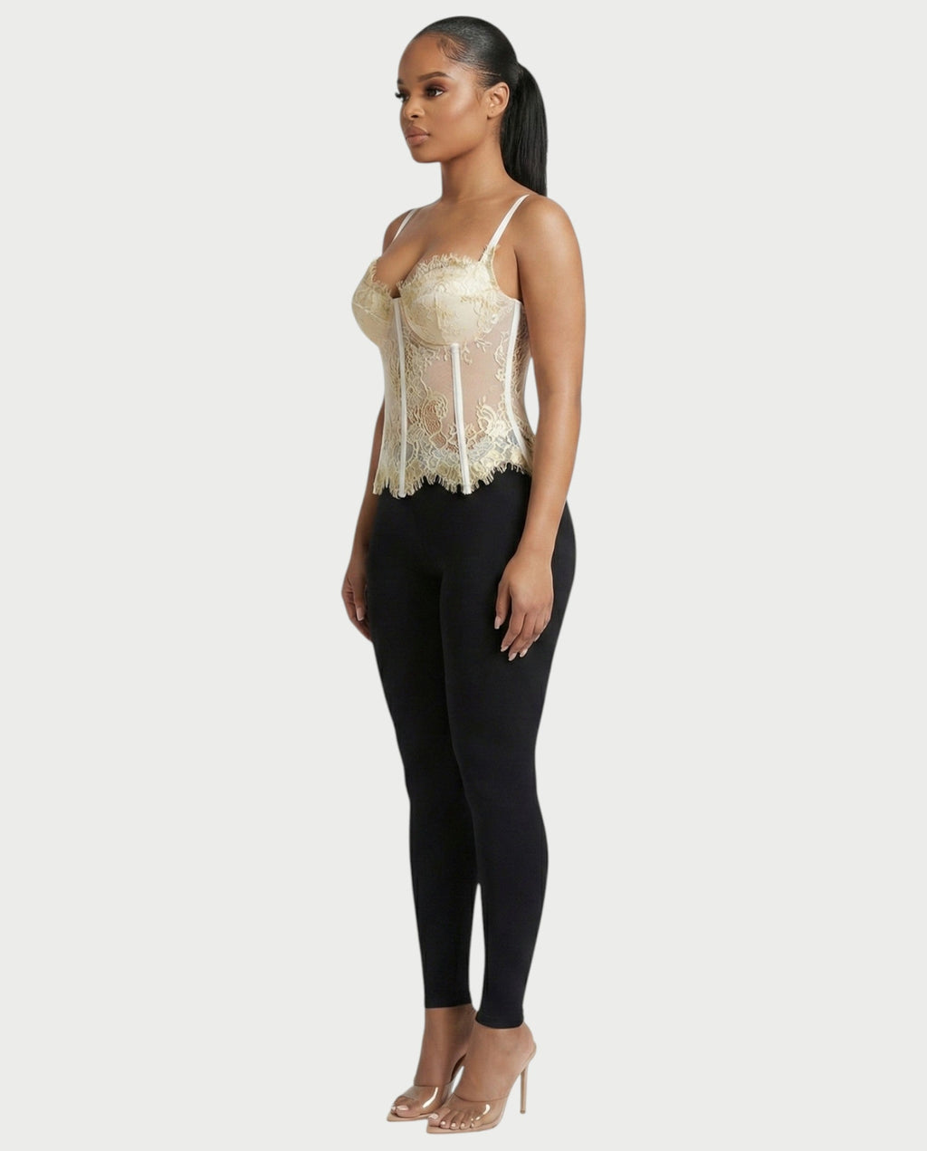 SAMIE Lace Corset Top