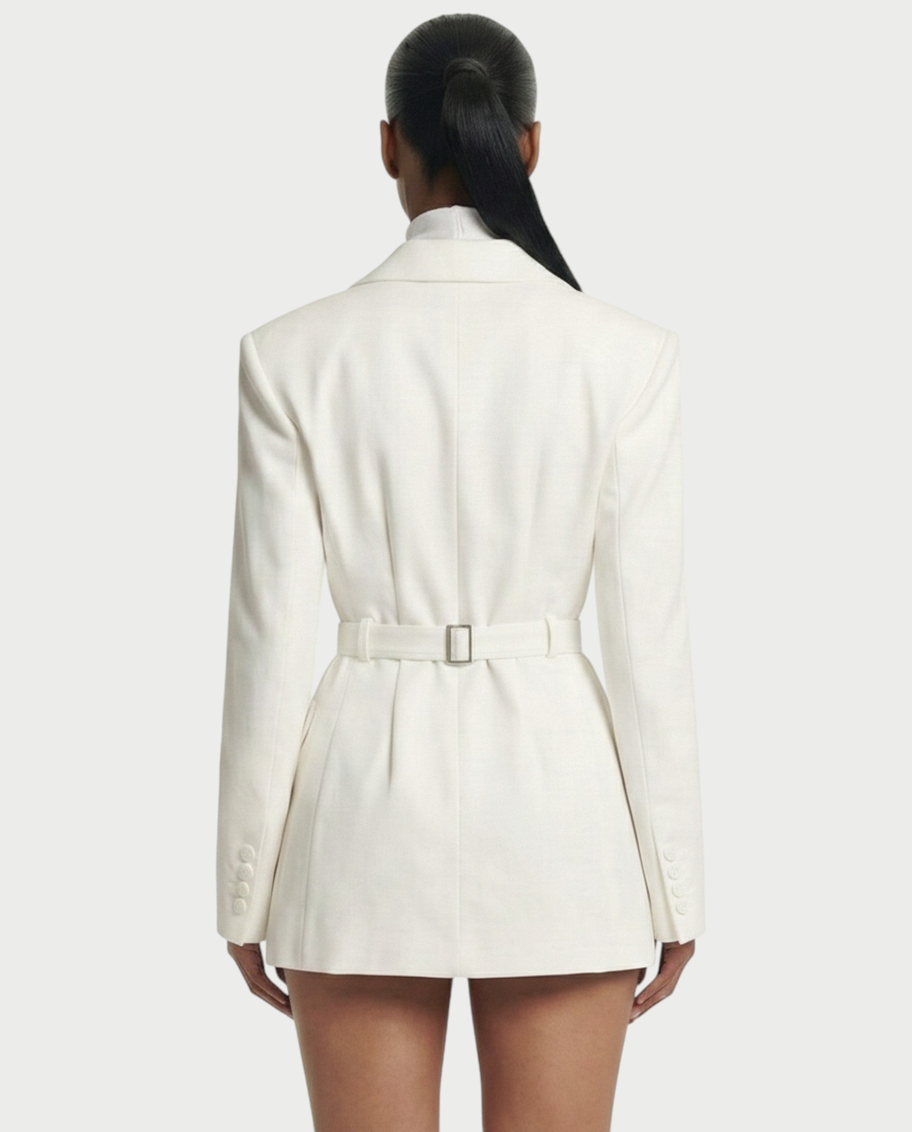 KESSIA Double Breasted Blazer Mini Dress