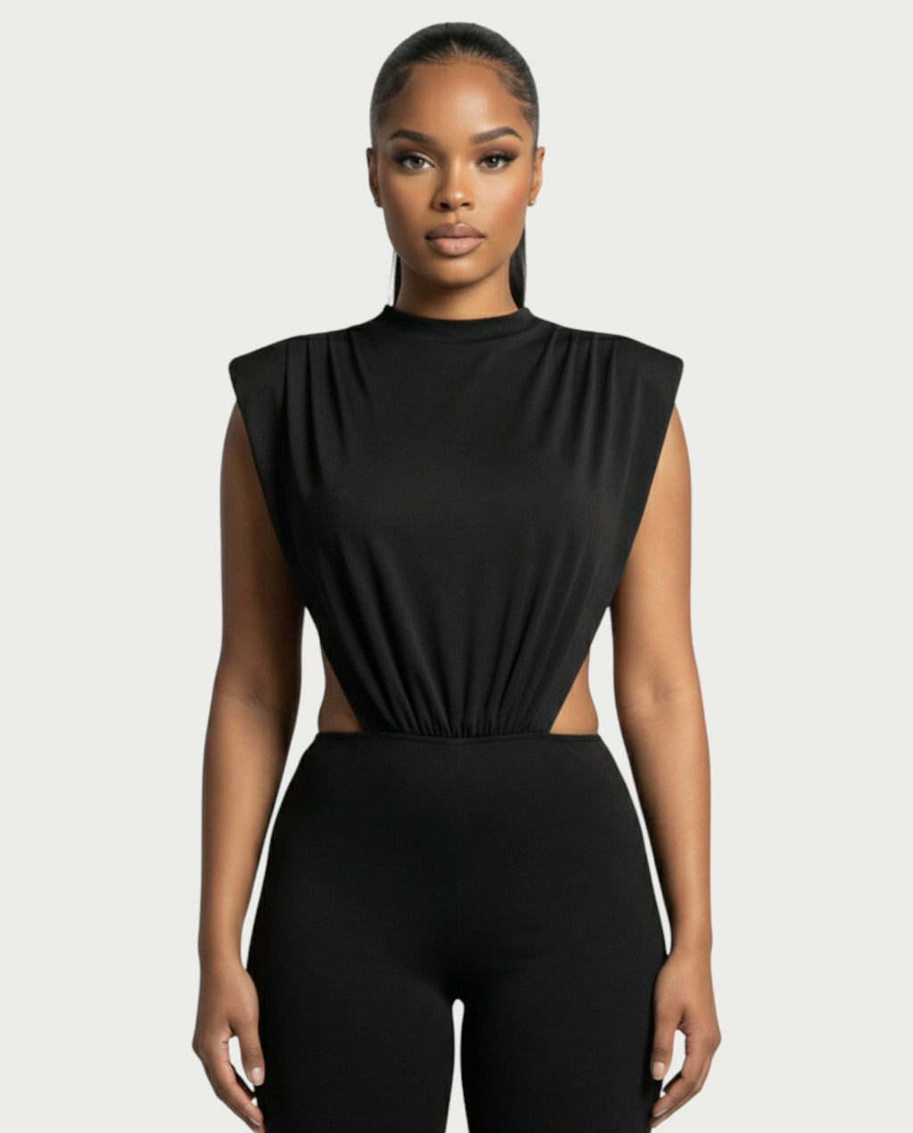 CIRELLE Cutout Straight-Leg Jumpsuit