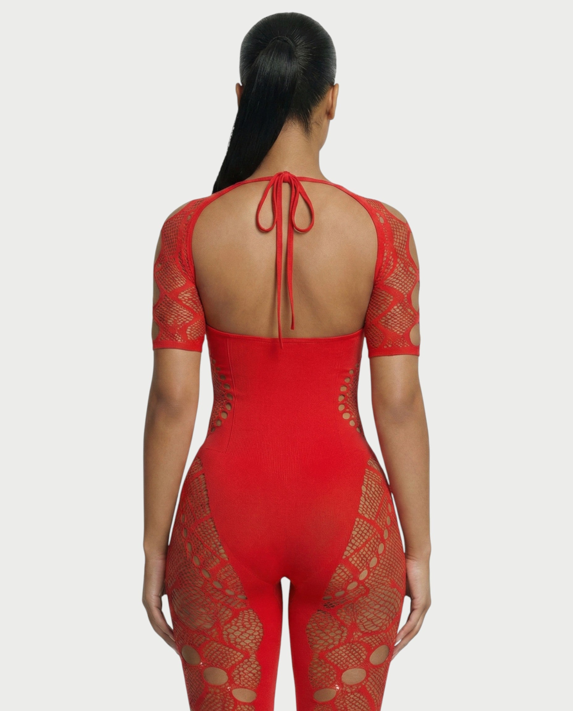 ELISE Cutout Rhinestone Jumpsuit
