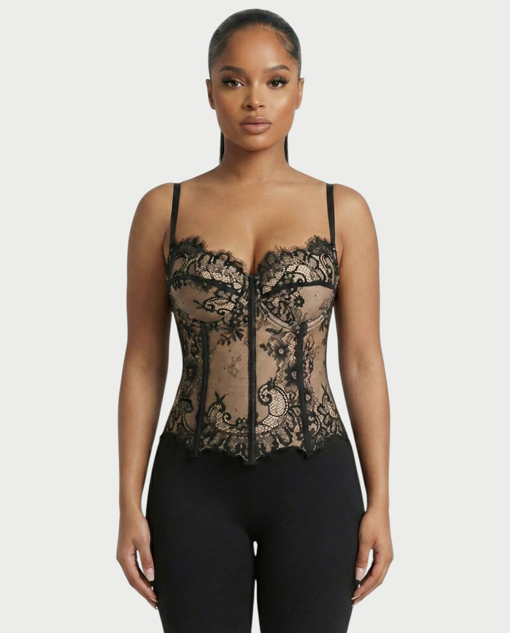 SAMIE Lace Corset Top