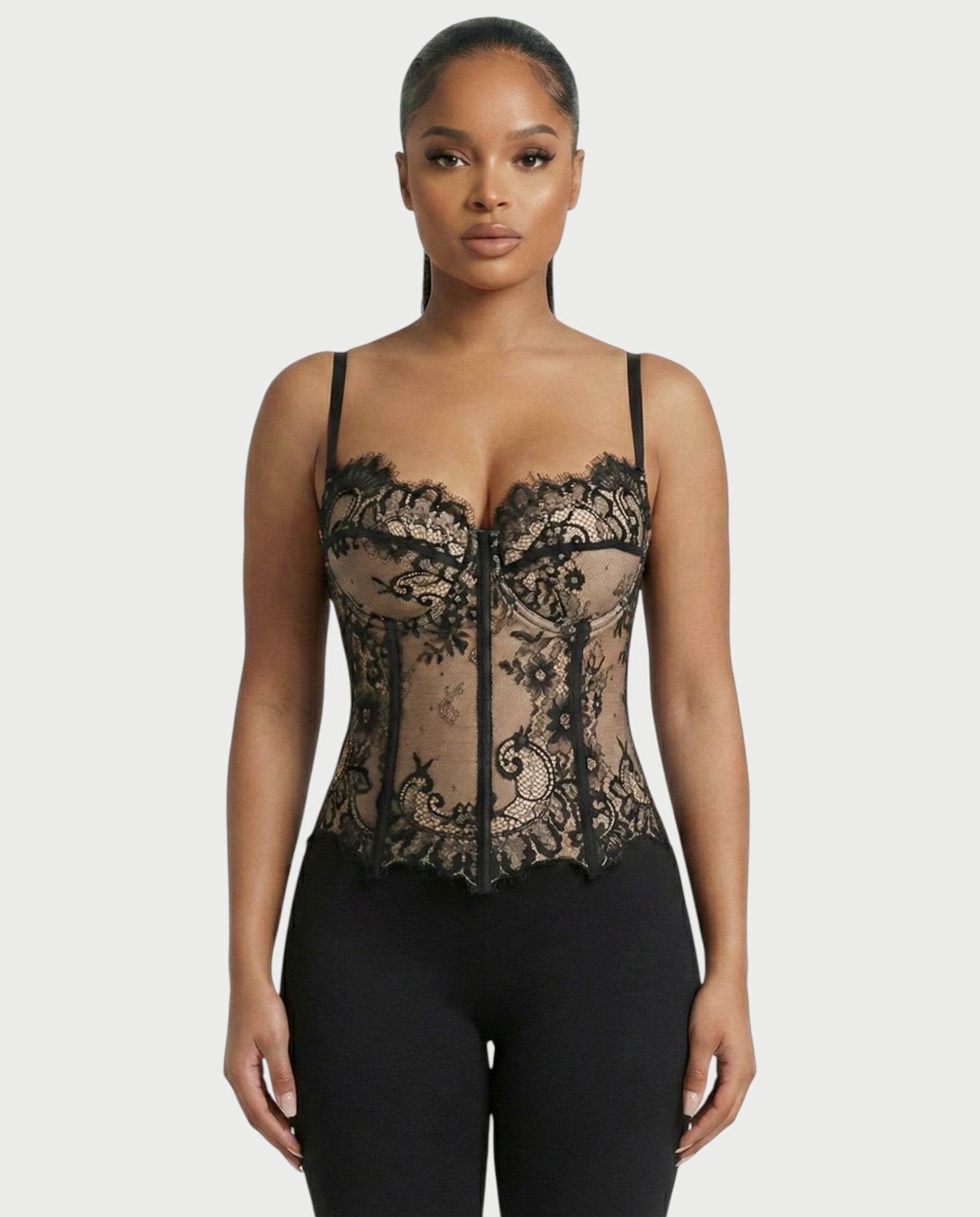 SAMIE Lace Corset Top