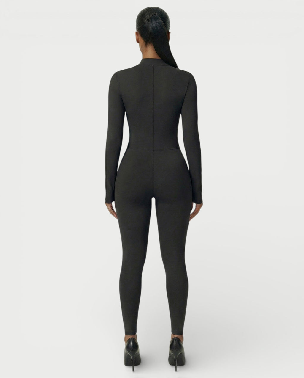 LUVINA Zip-Up Jumpsuit