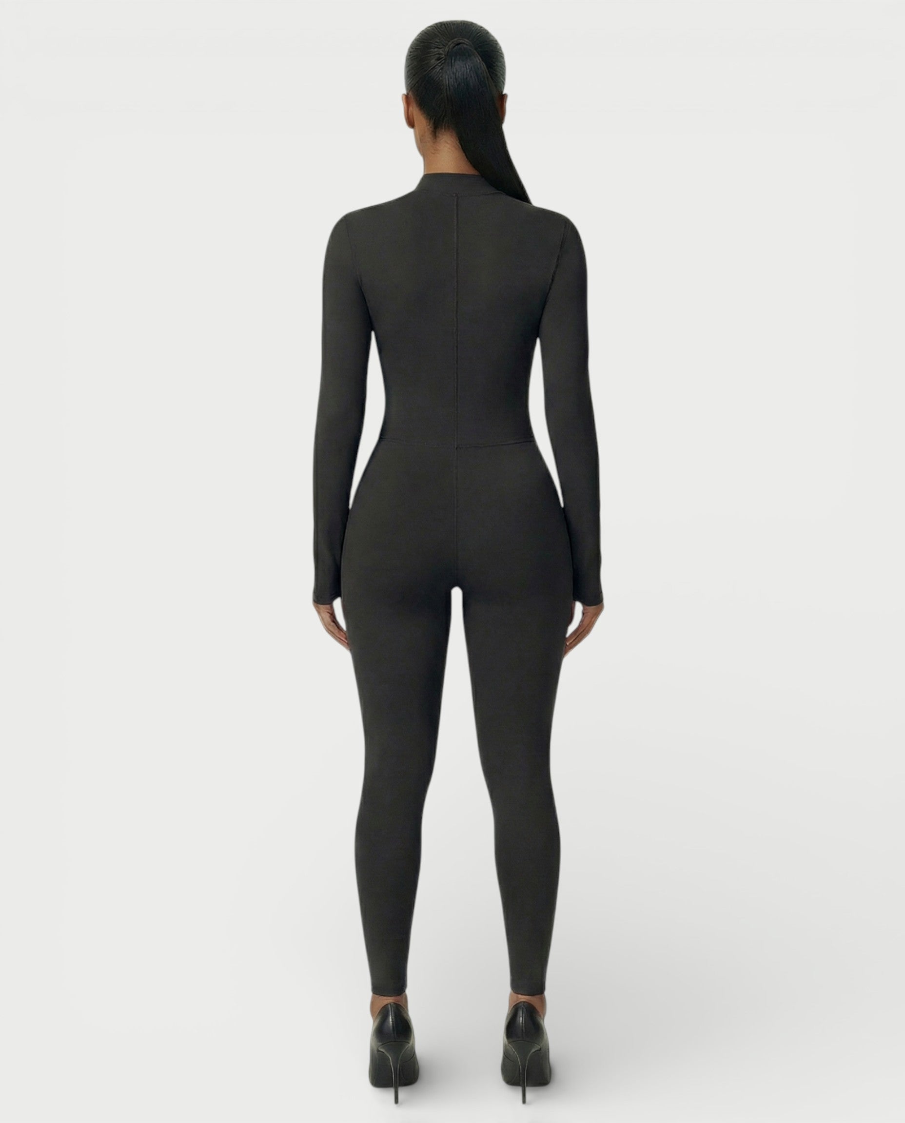 LUVINA Zip-Up Jumpsuit