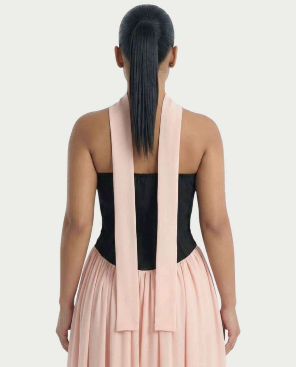 MARLIN Pleated Maxi Dress