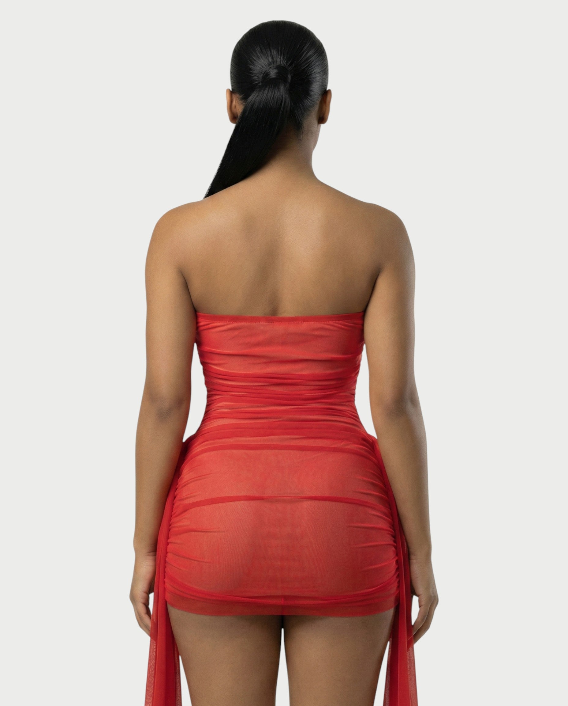 URES Drape Mini Dress