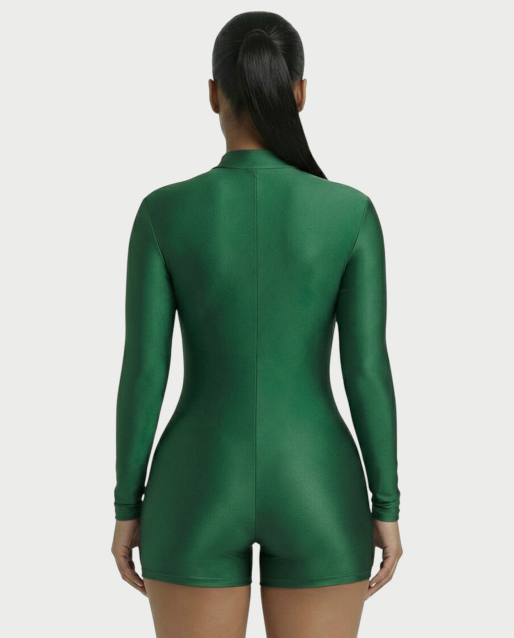 NADINE Turtleneck Long Sleeve Romper
