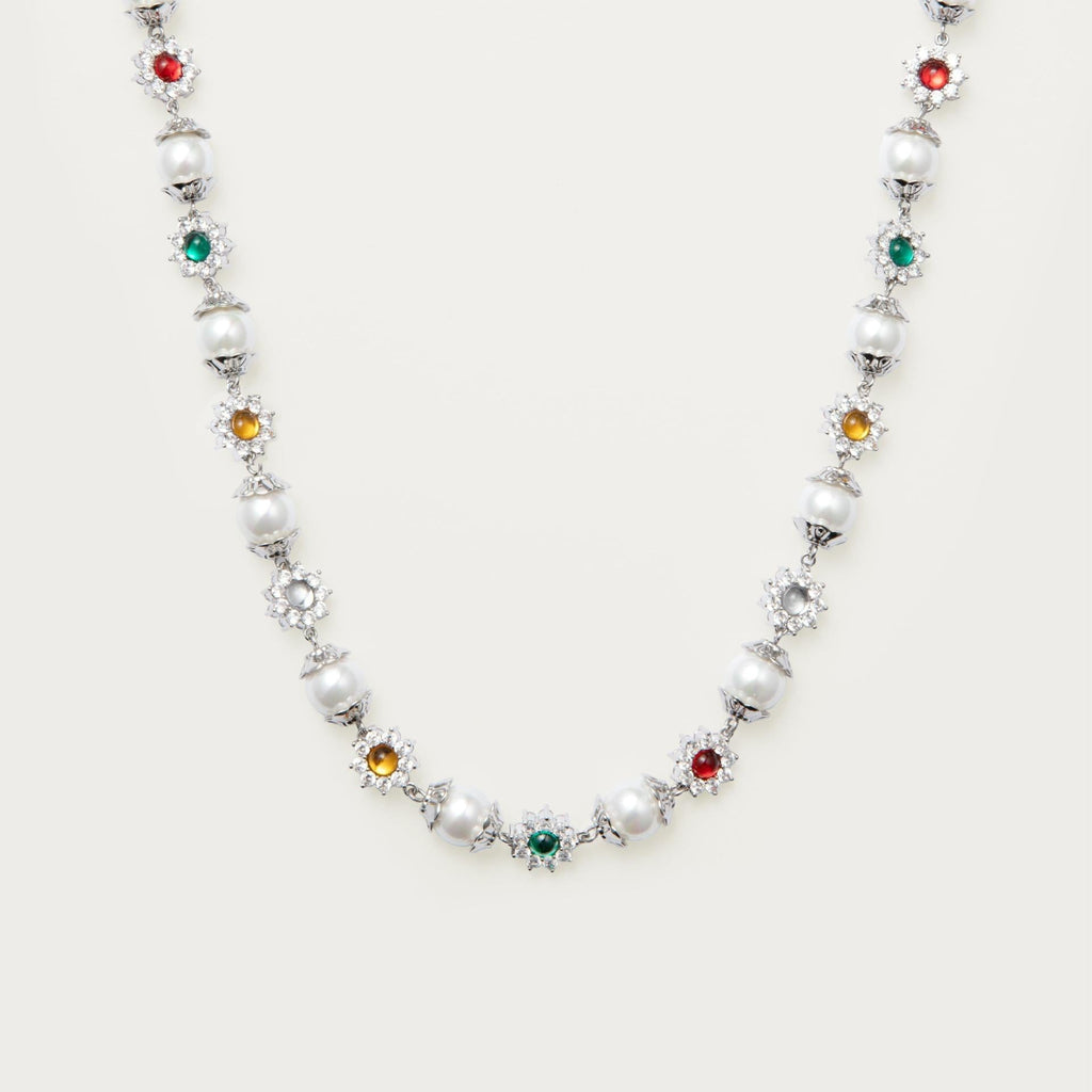 Pearl & Gemstone Necklace
