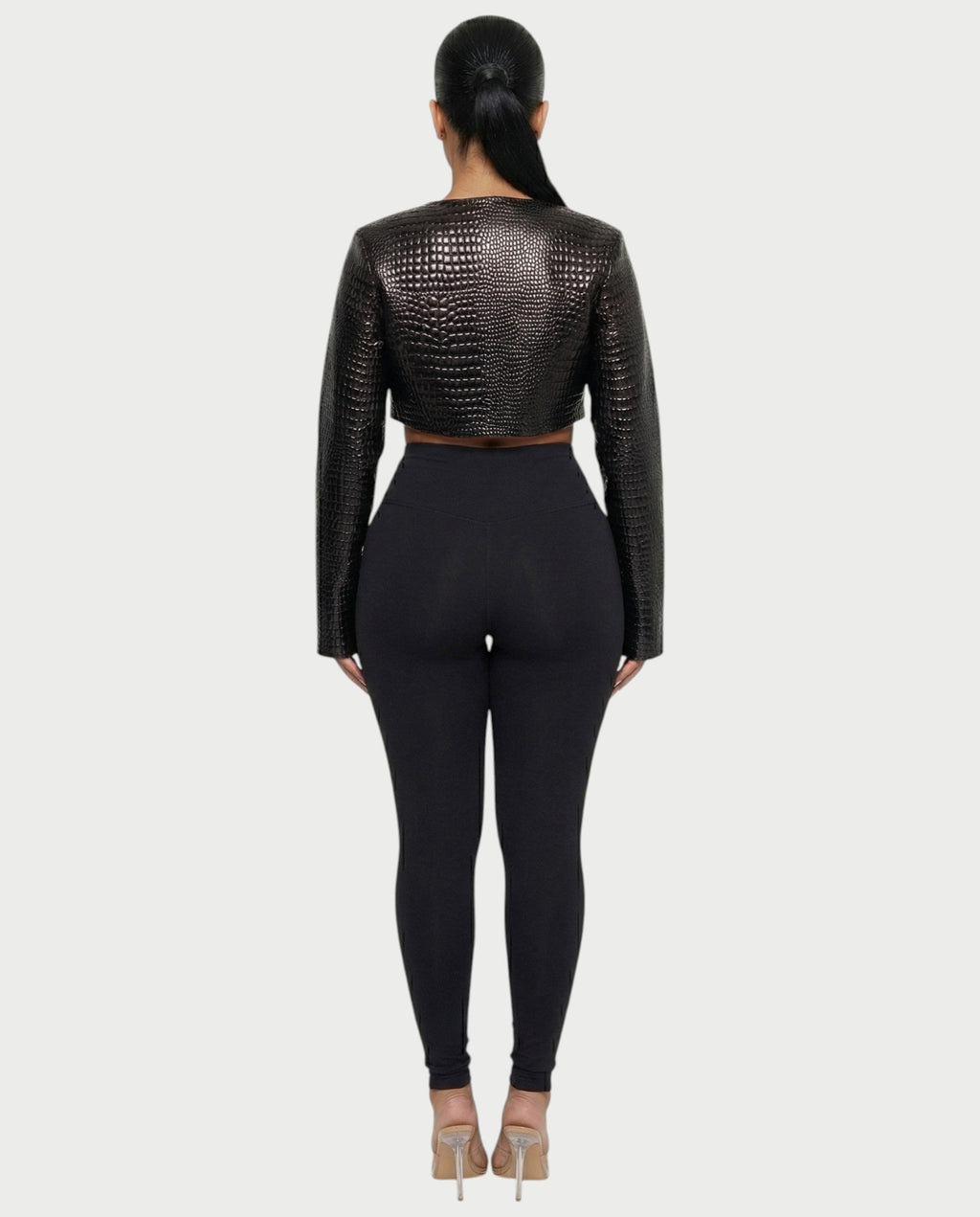ASA Faux Croco Jacket