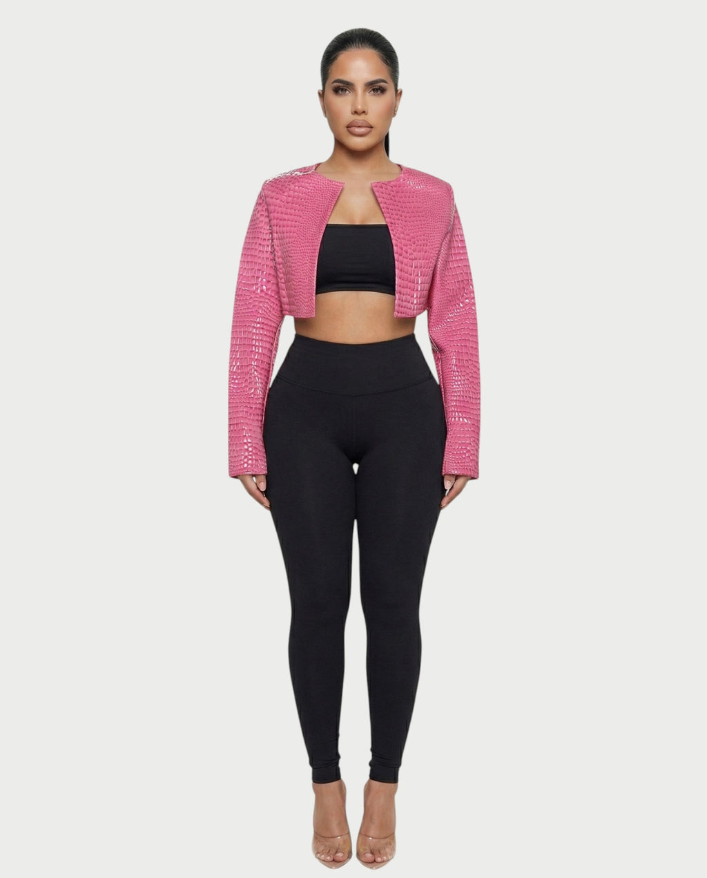 ASA Faux Croco Jacket
