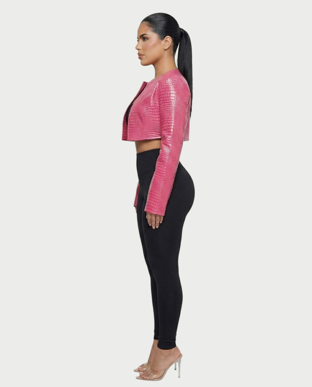 ASA Faux Croco Jacket