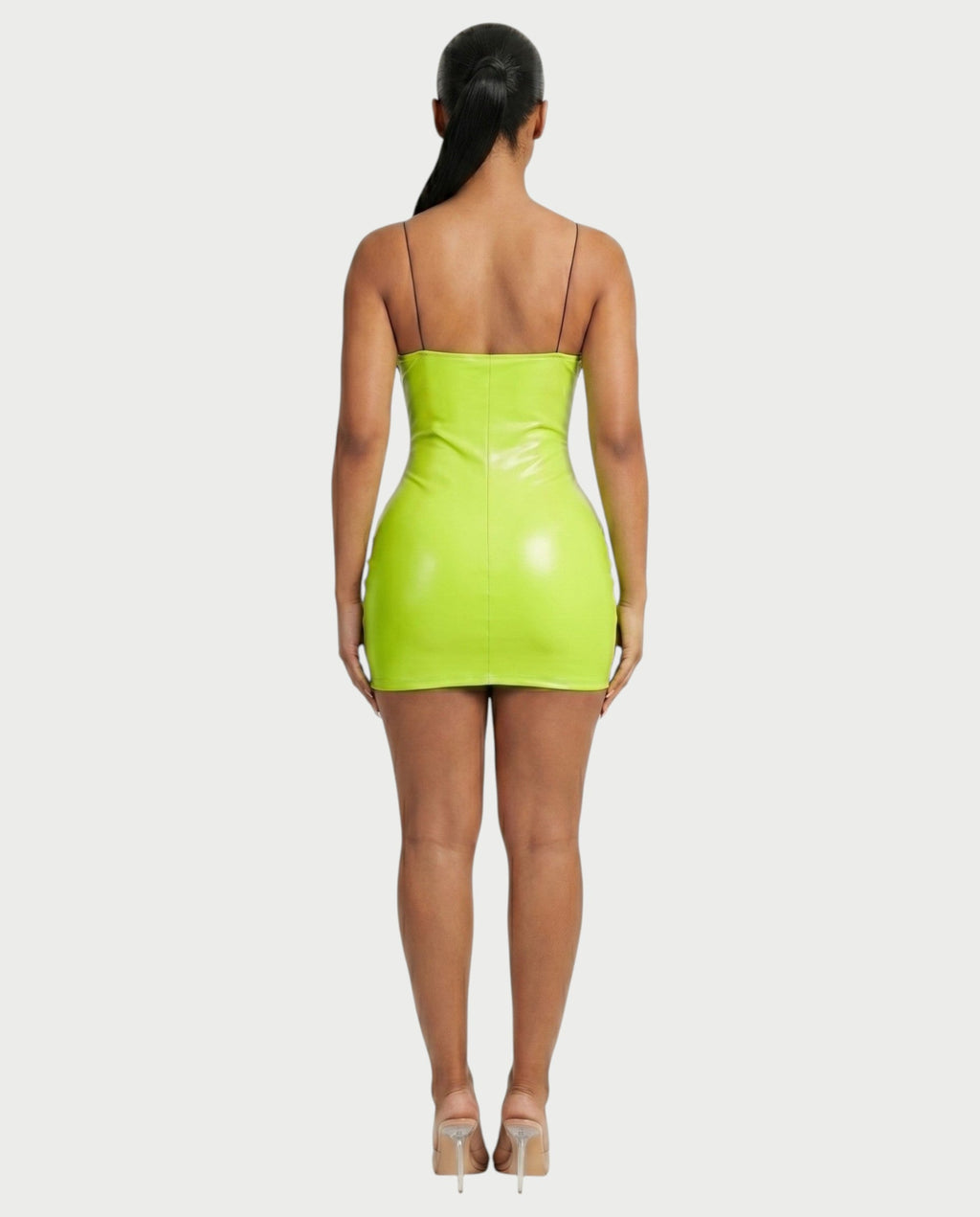 ANIRA Lace Trim Underwire Bust Bodycon Mini Dress