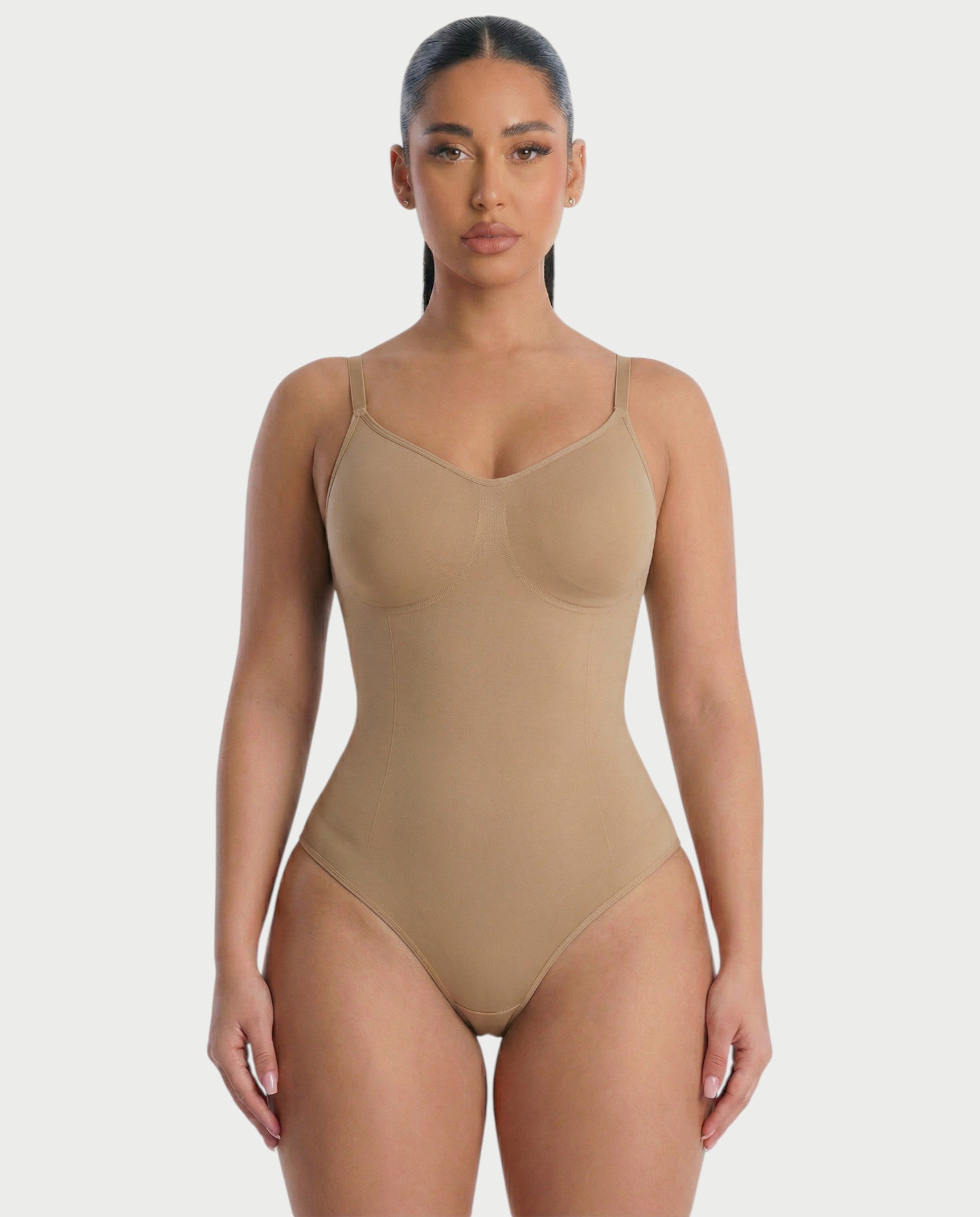 IRELLA Sculpting Thong-Back Shapewear Bodysuit
