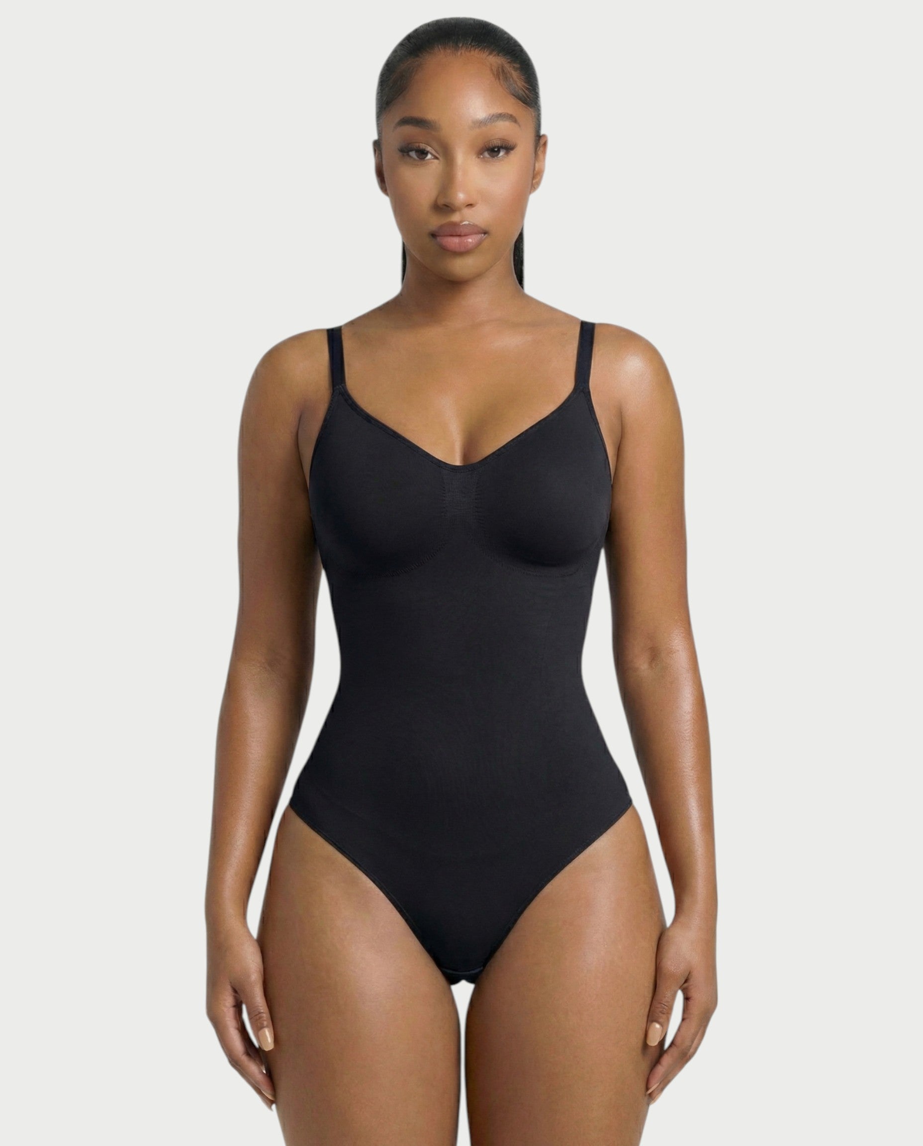EMELYA Sculpting Brief-Back Shapewear Bodysuit