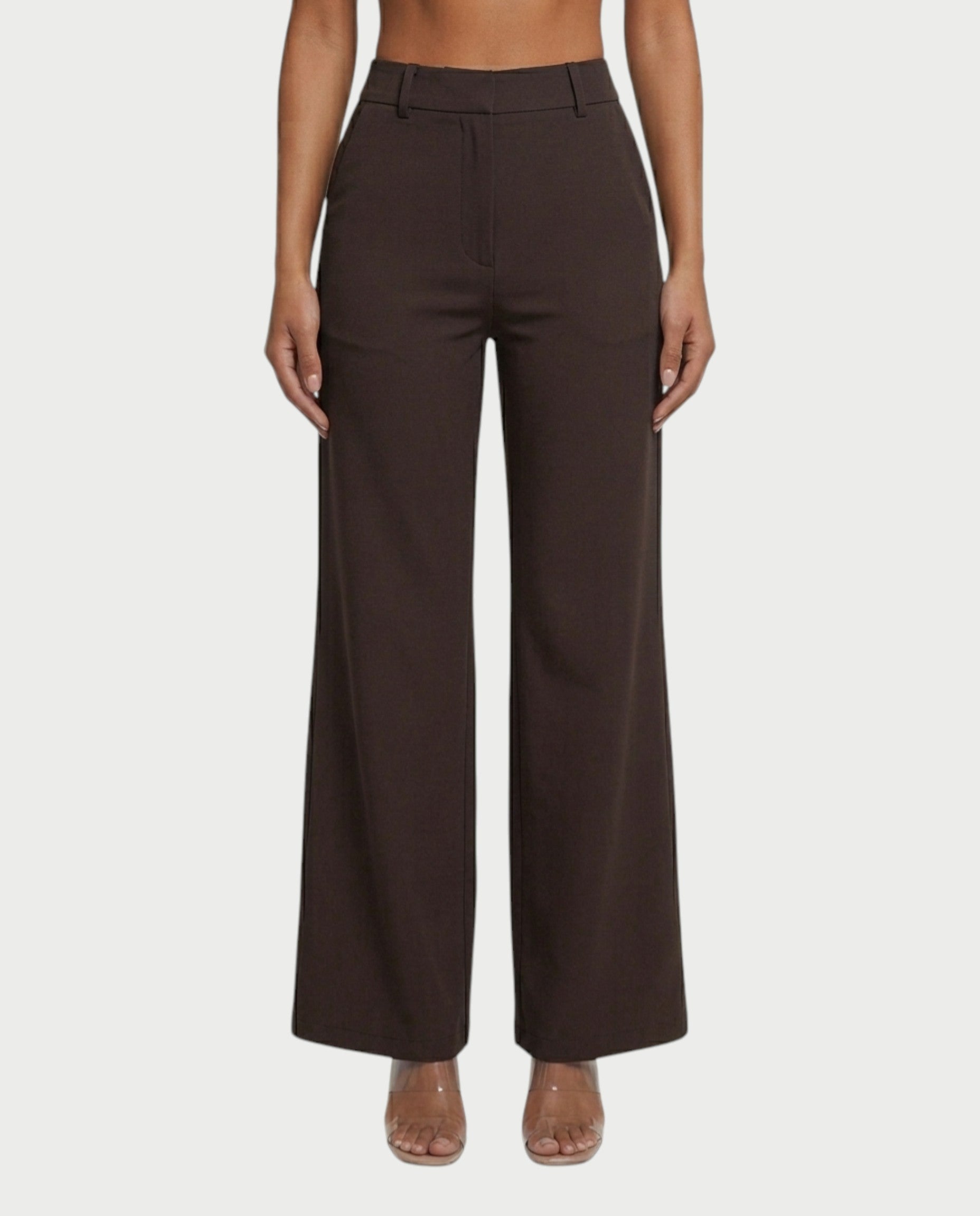 XAVIA Lace-Up Back Blazer & Trouser Set
