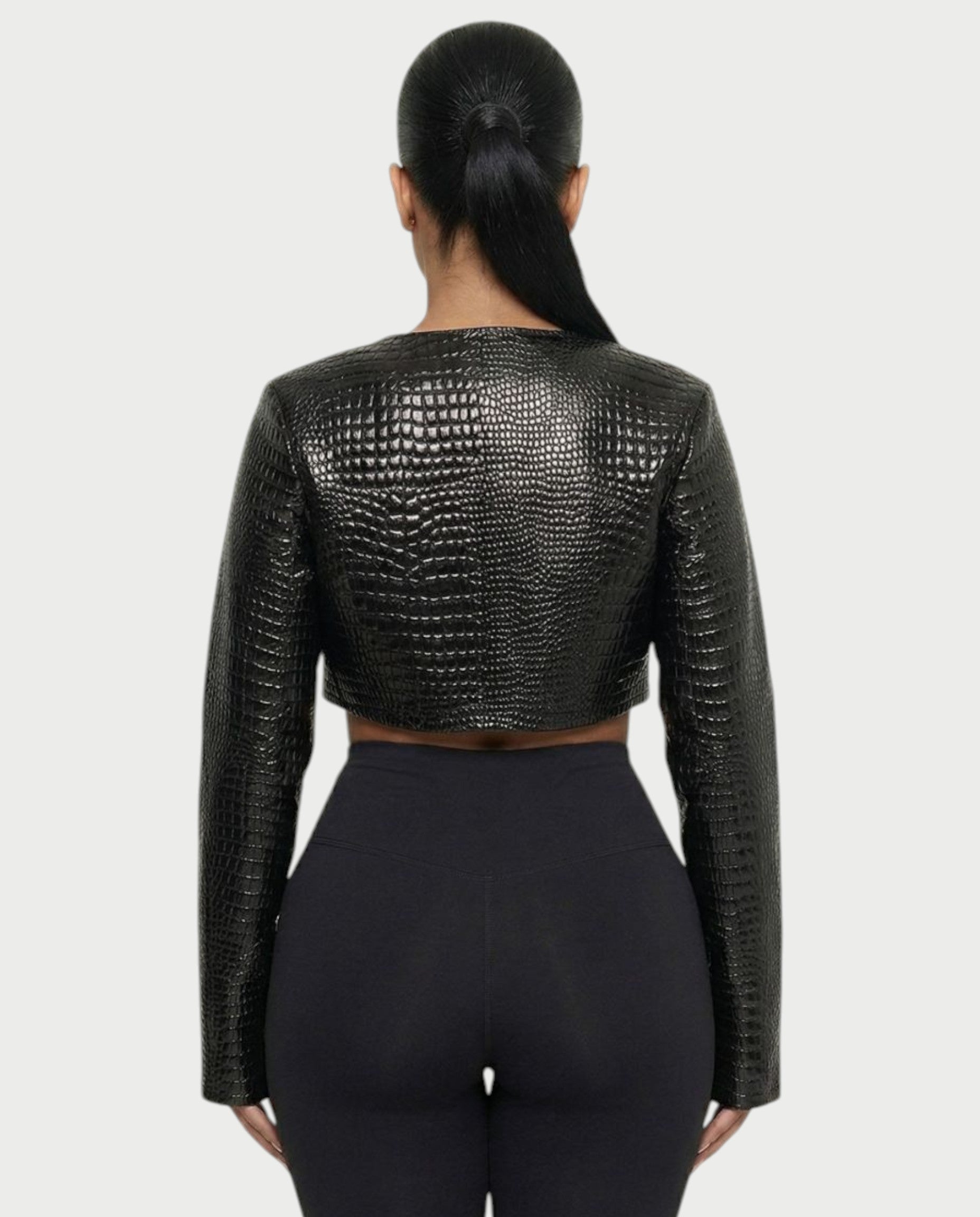 ASA Faux Croco Jacket