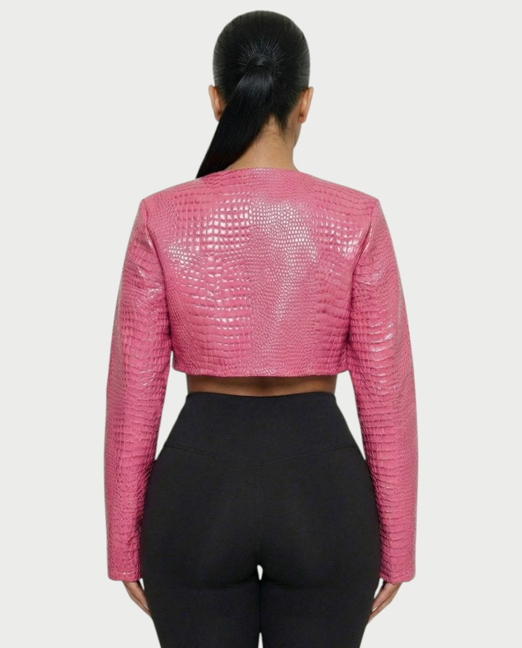 ASA Faux Croco Jacket