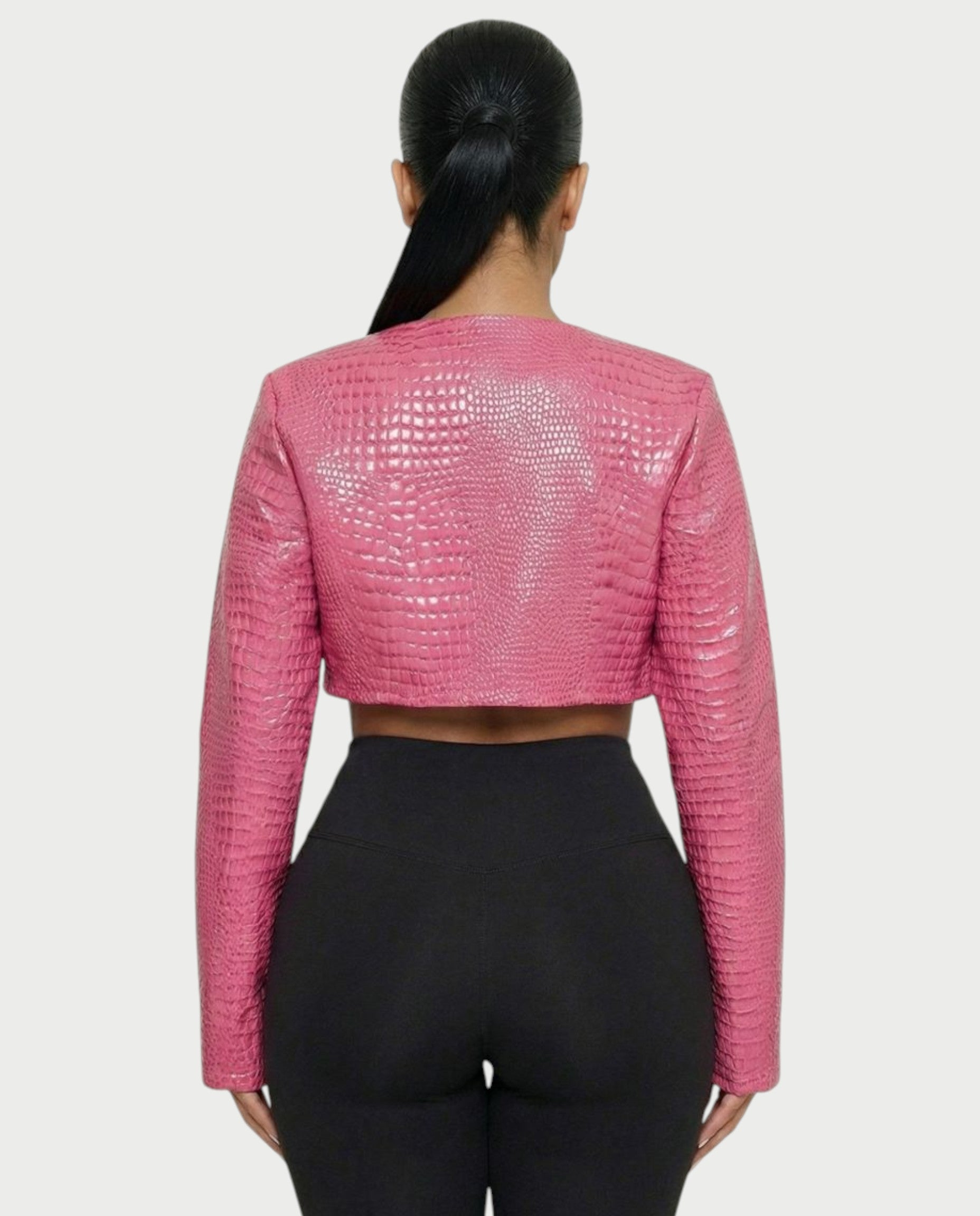 ASA Faux Croco Jacket