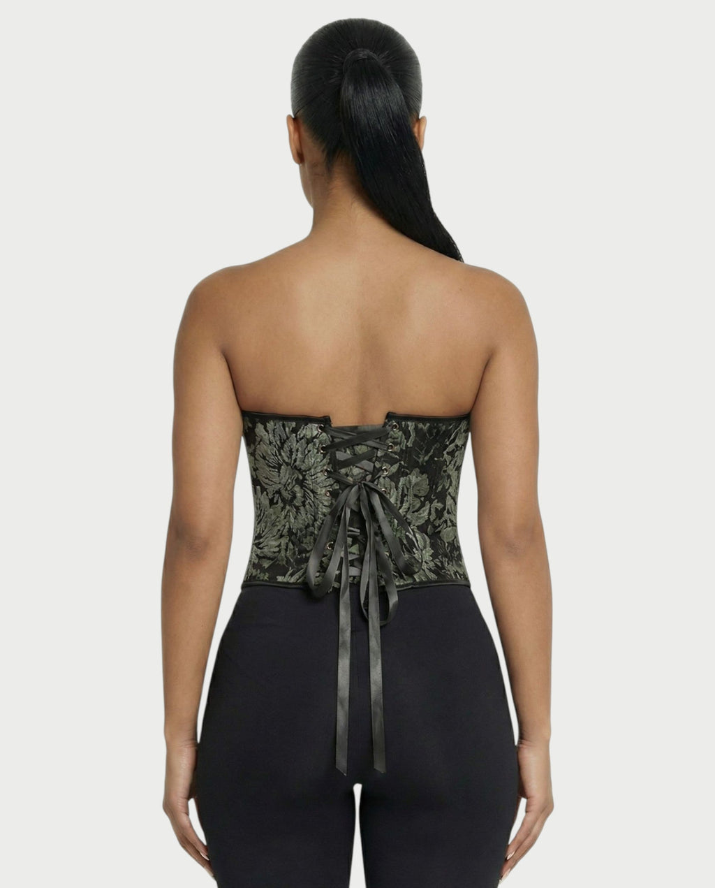 HULISHA Damask Corset Top