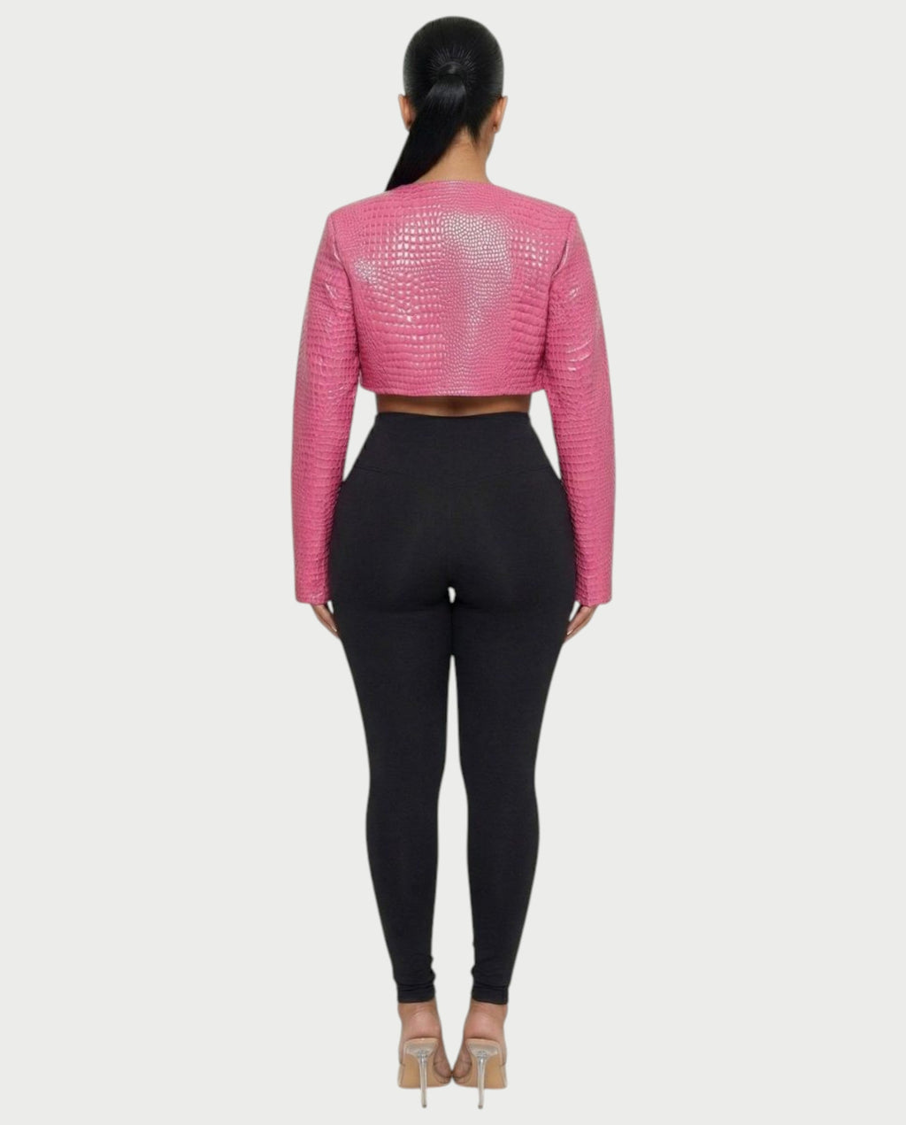 ASA Faux Croco Jacket