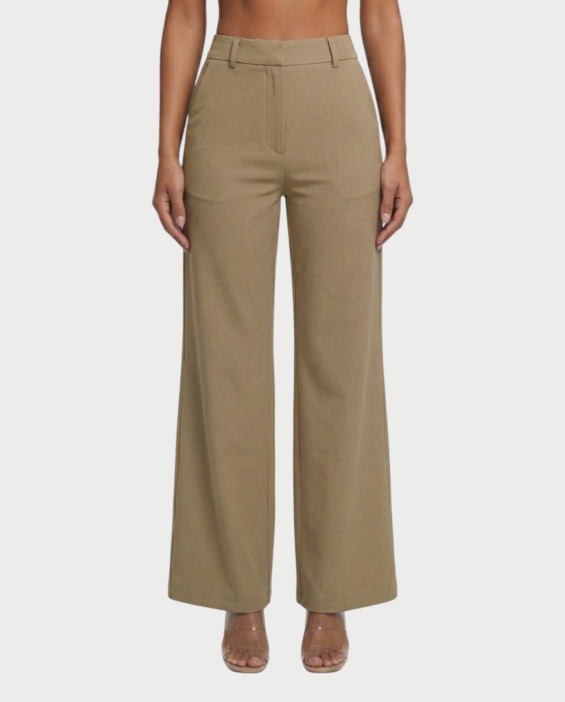 XAVIA Lace-Up Back Blazer & Trouser Set
