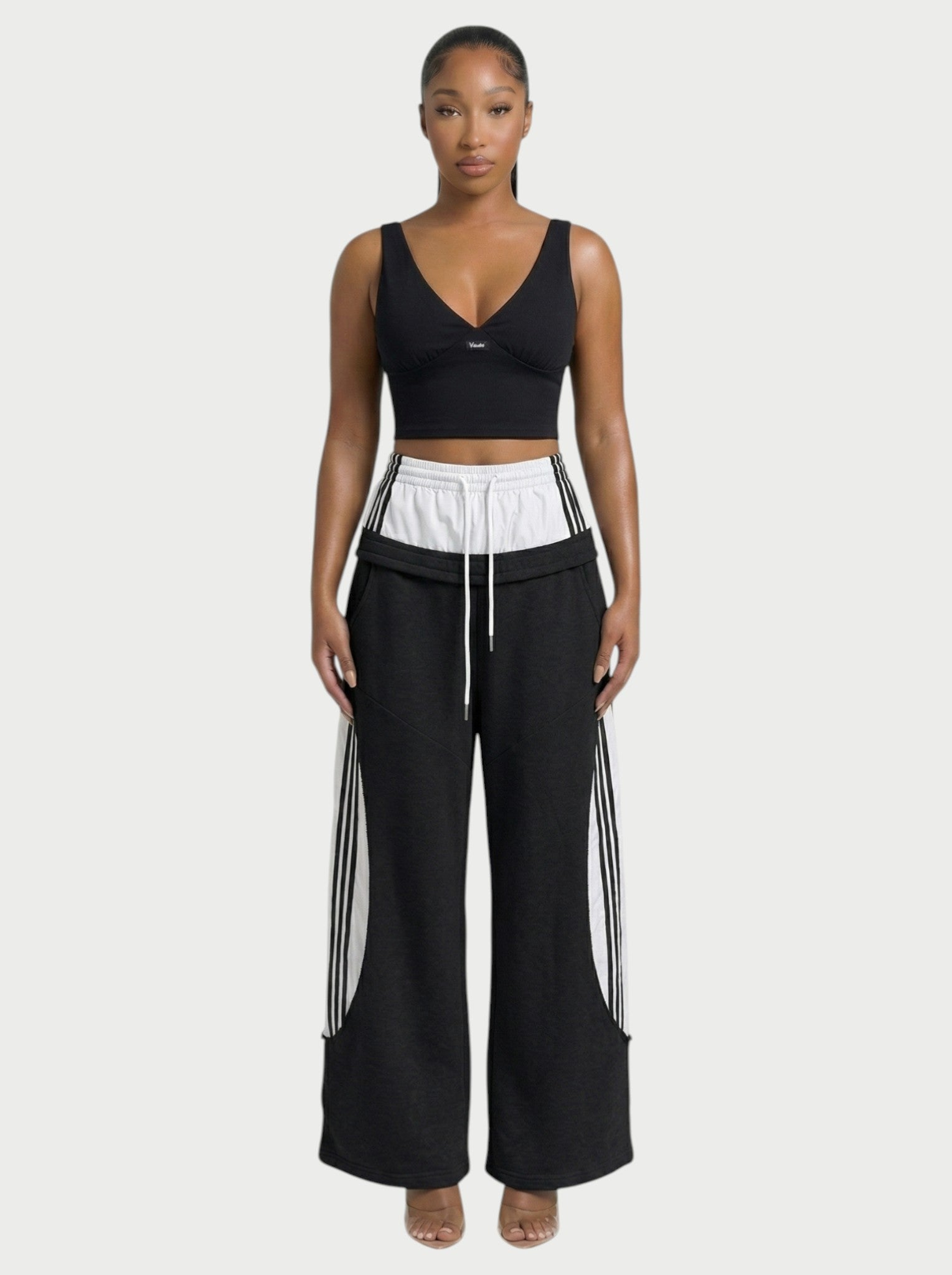 OVIA Double Stripe Panel Trouser Pants