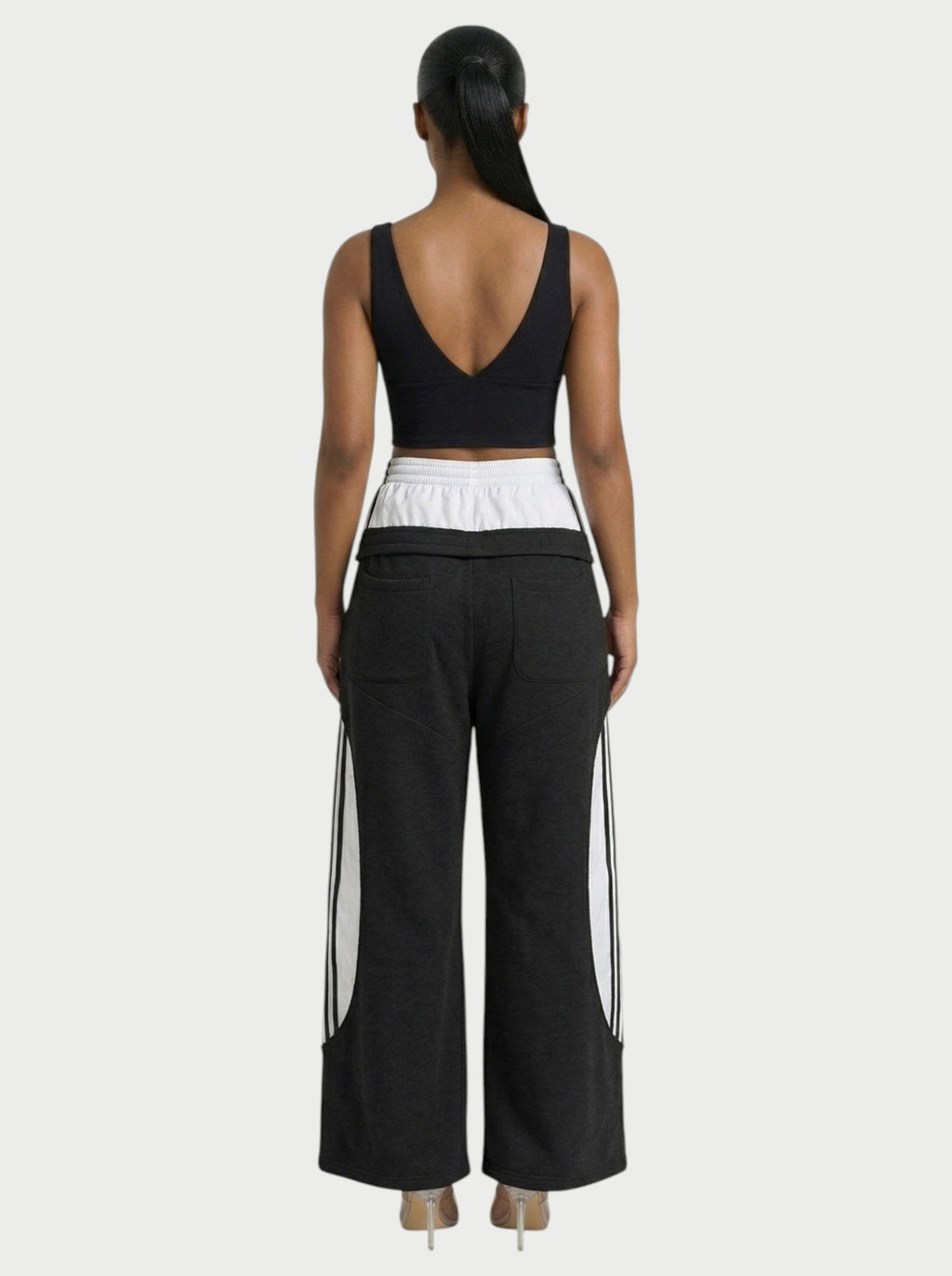OVIA Double Stripe Panel Trouser Pants