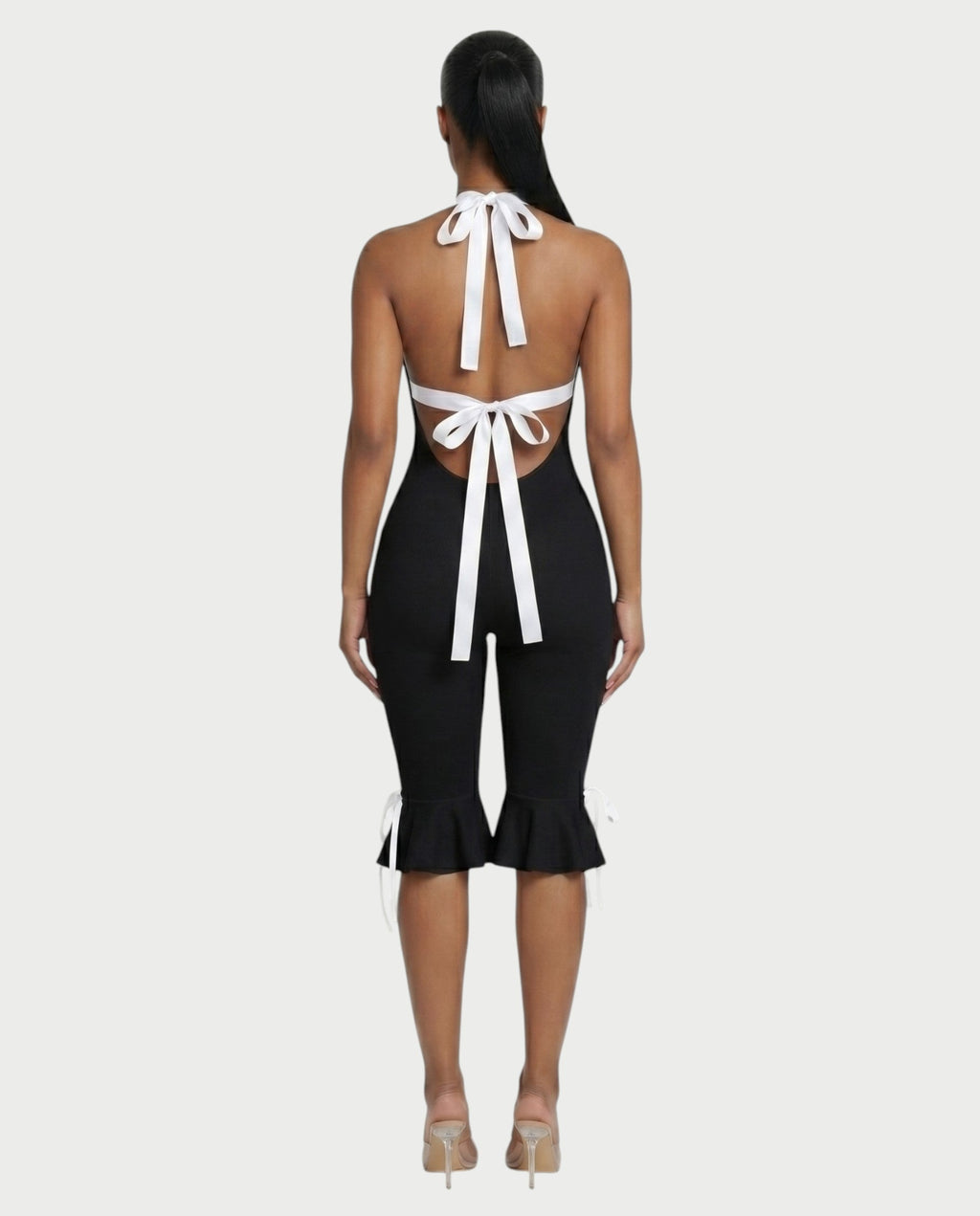 FELLY Open-Back Capri Jumpsuit