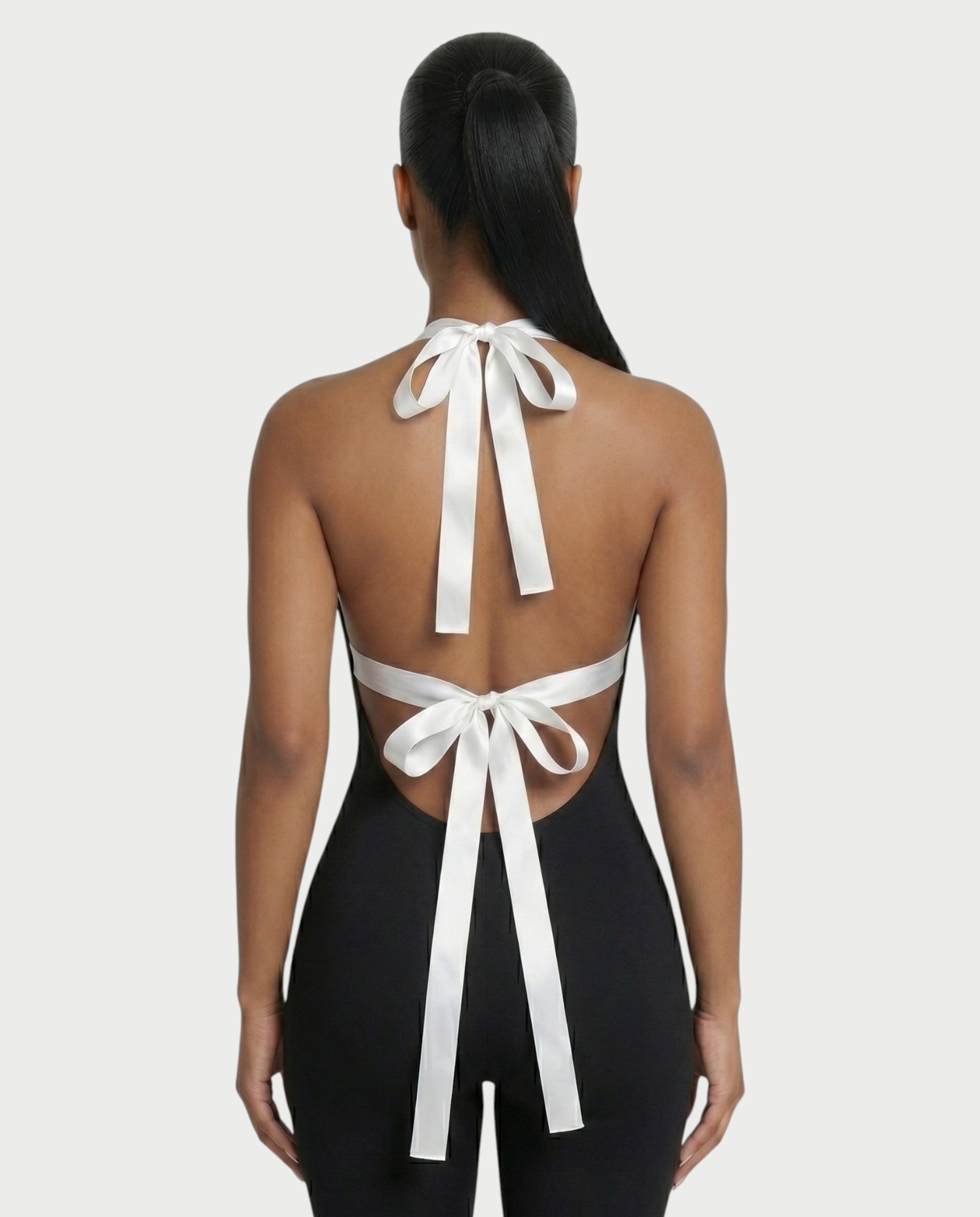 FELLY Open-Back Capri Jumpsuit