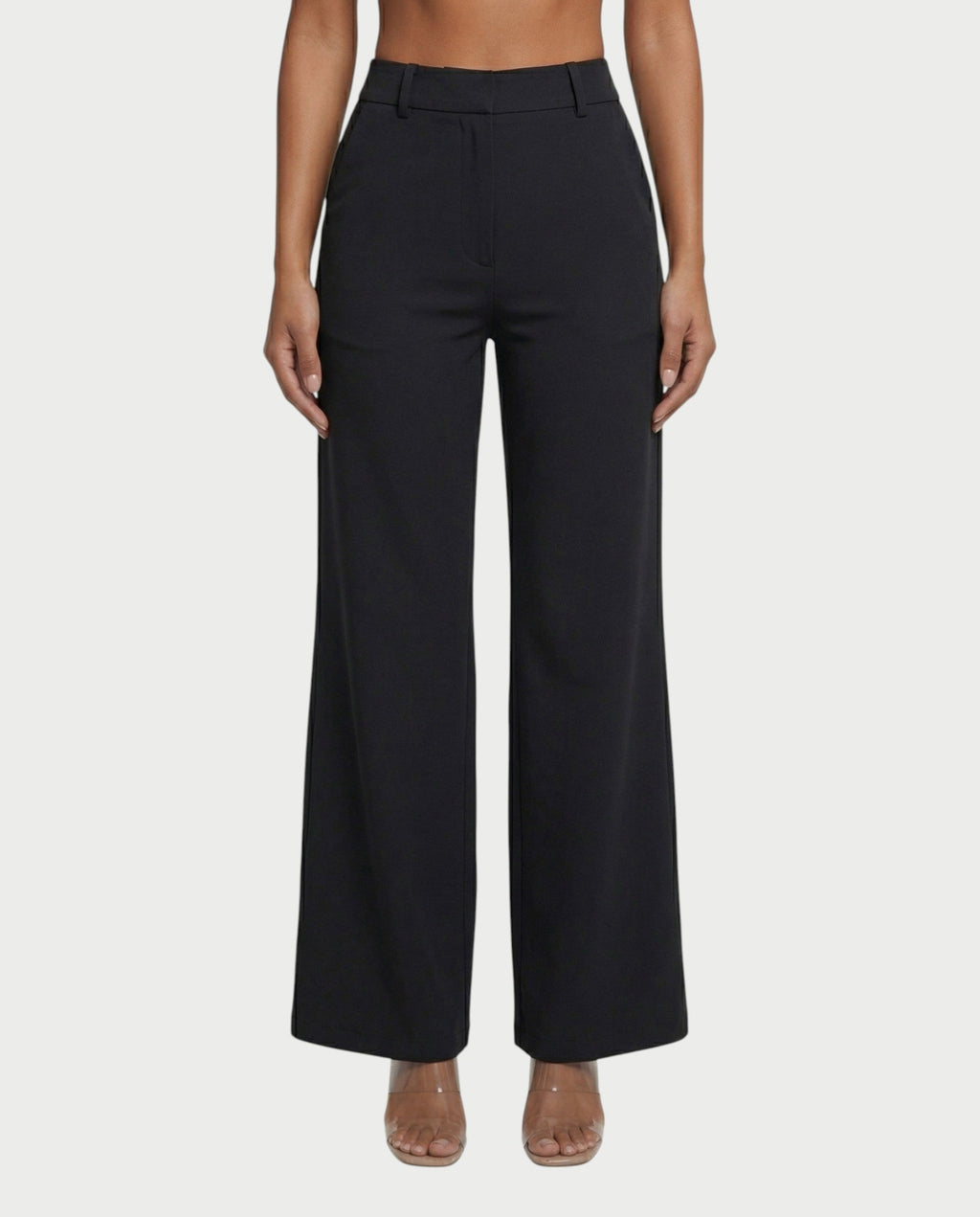 XAVIA Lace-Up Back Blazer & Trouser Set