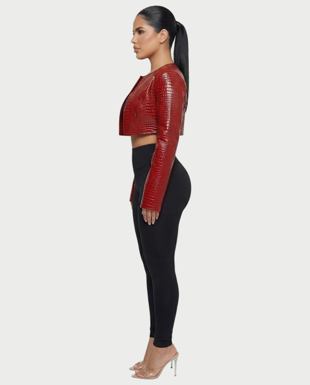 ASA Faux Croco Jacket