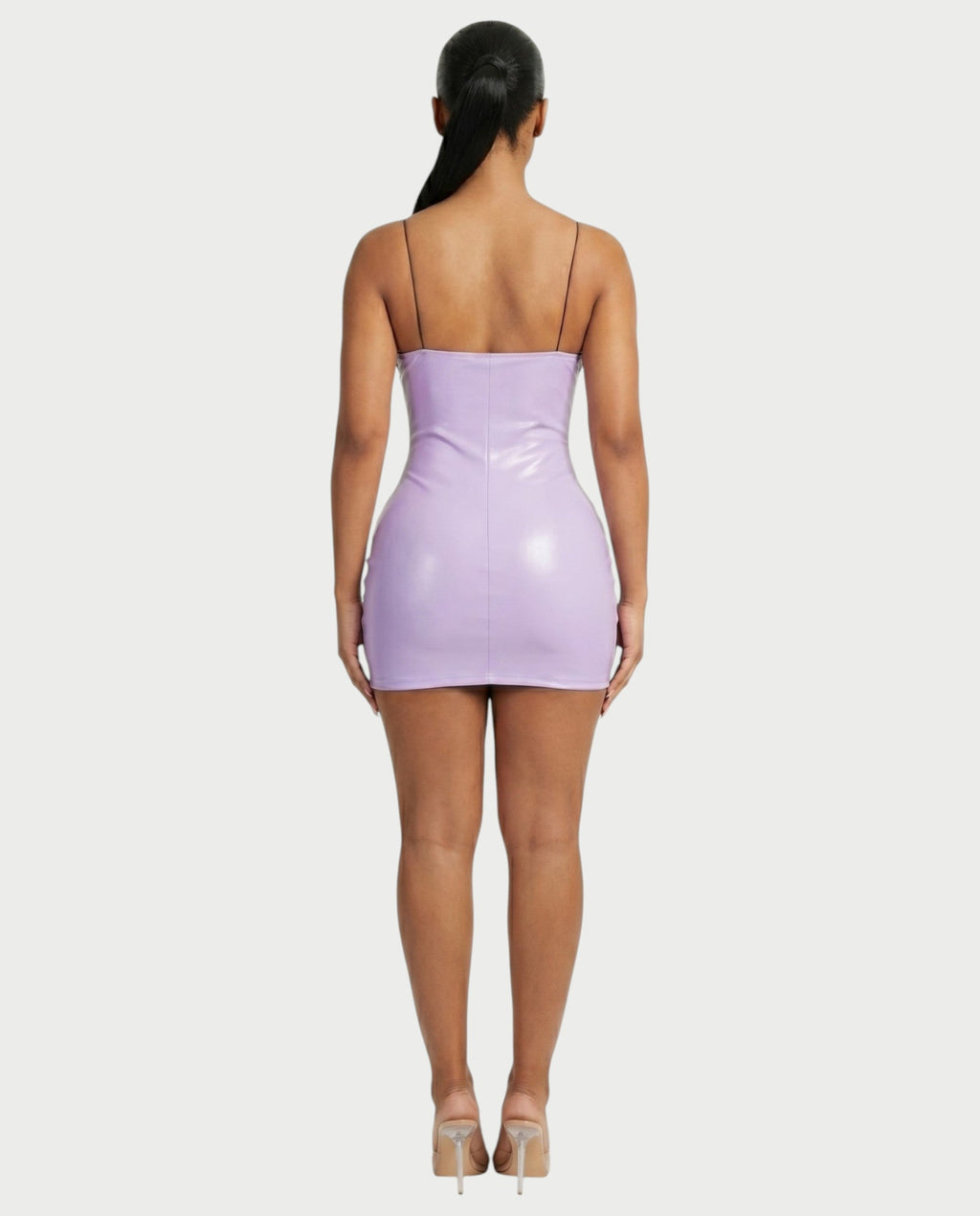 ANIRA Lace Trim Underwire Bust Bodycon Mini Dress