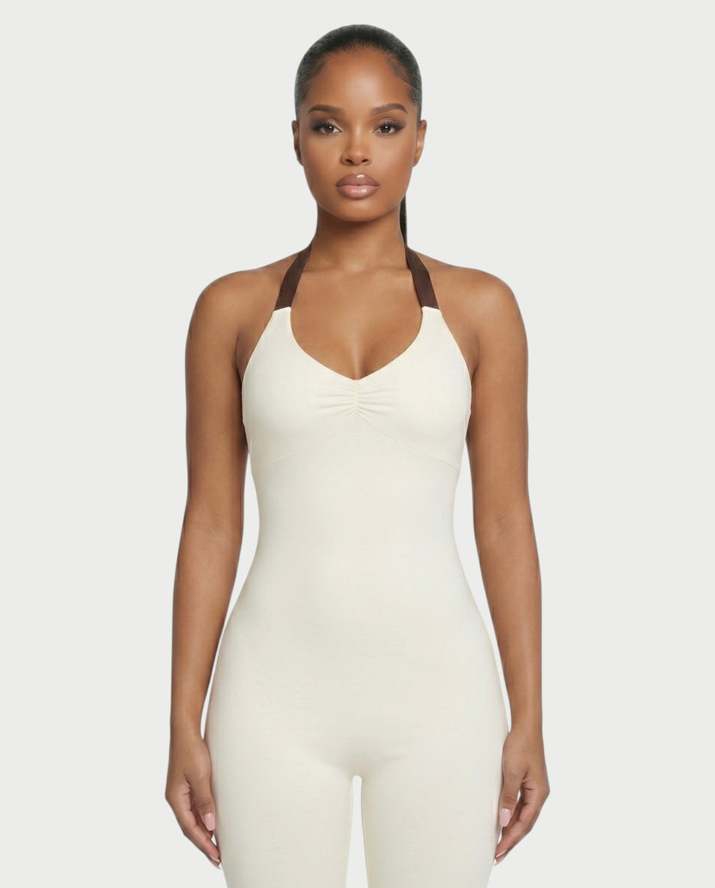 FELLY Open-Back Capri Jumpsuit