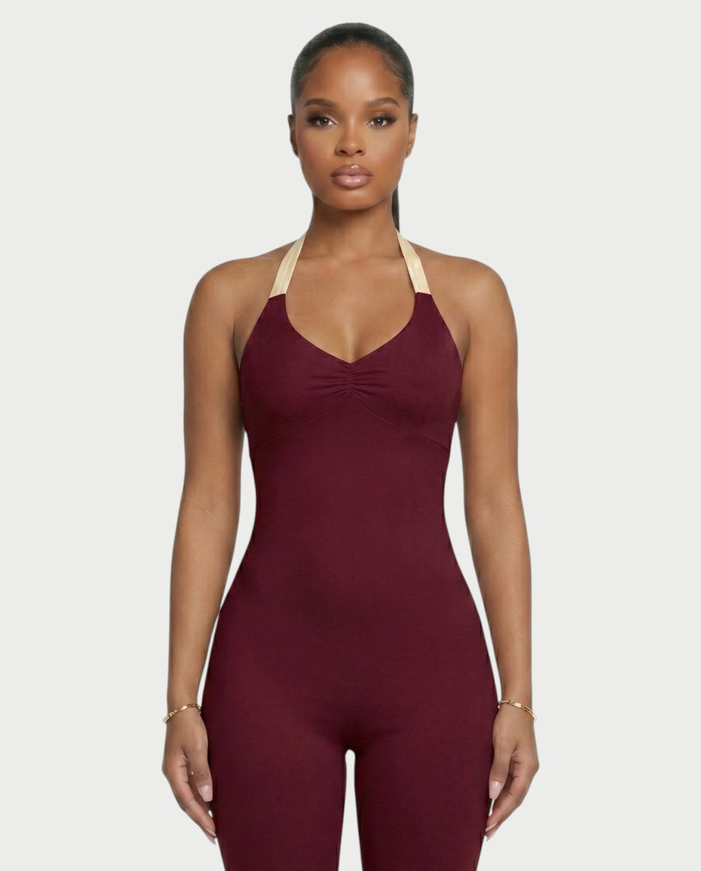 FELLY Open-Back Capri Jumpsuit