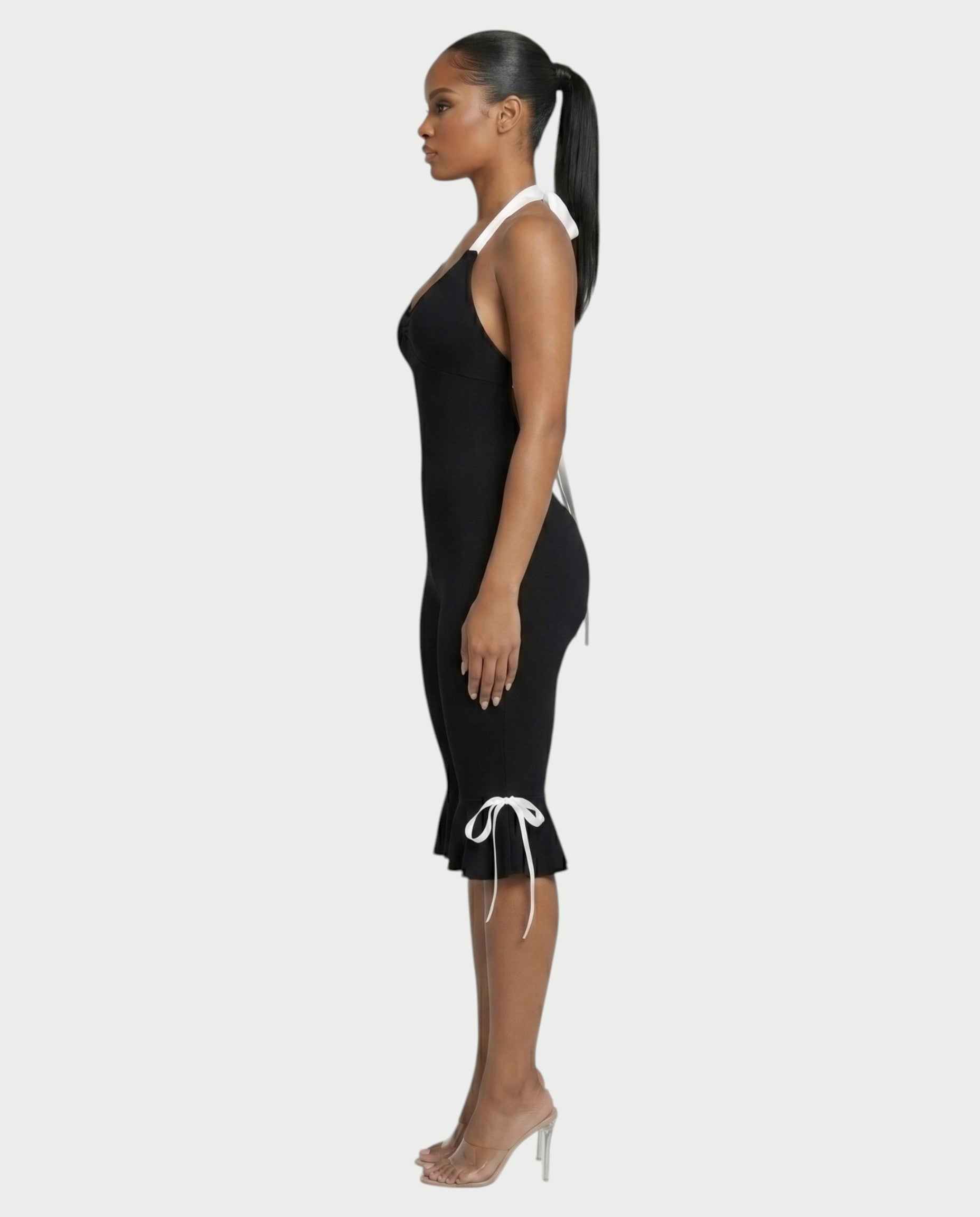 FELLY Open-Back Capri Jumpsuit