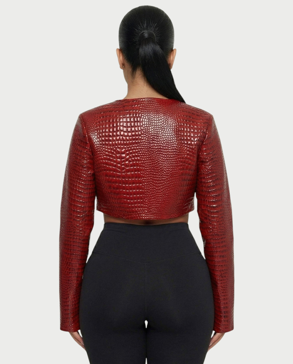 ASA Faux Croco Jacket