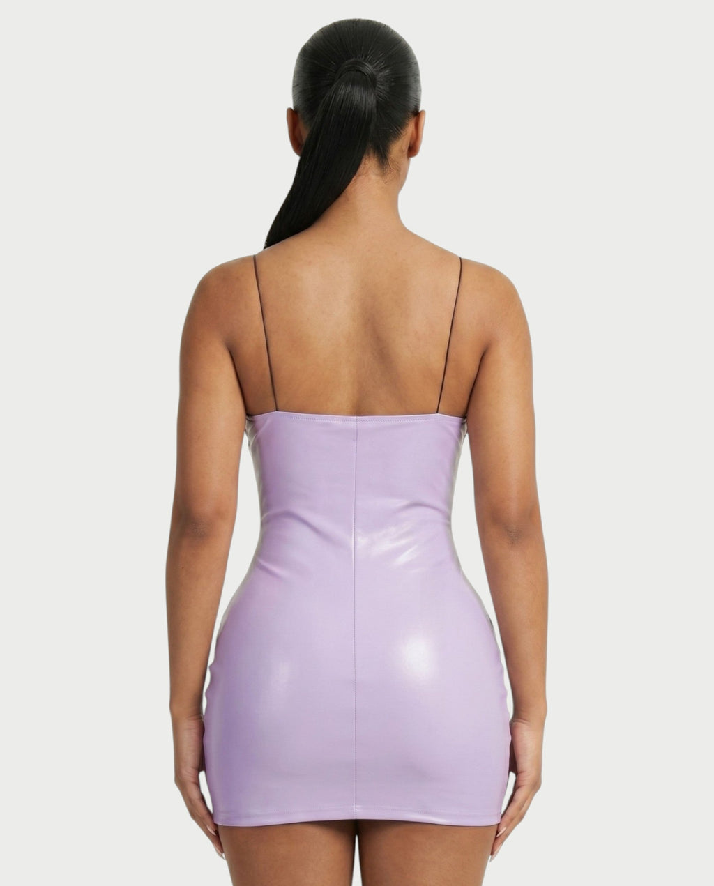 ANIRA Lace Trim Underwire Bust Bodycon Mini Dress