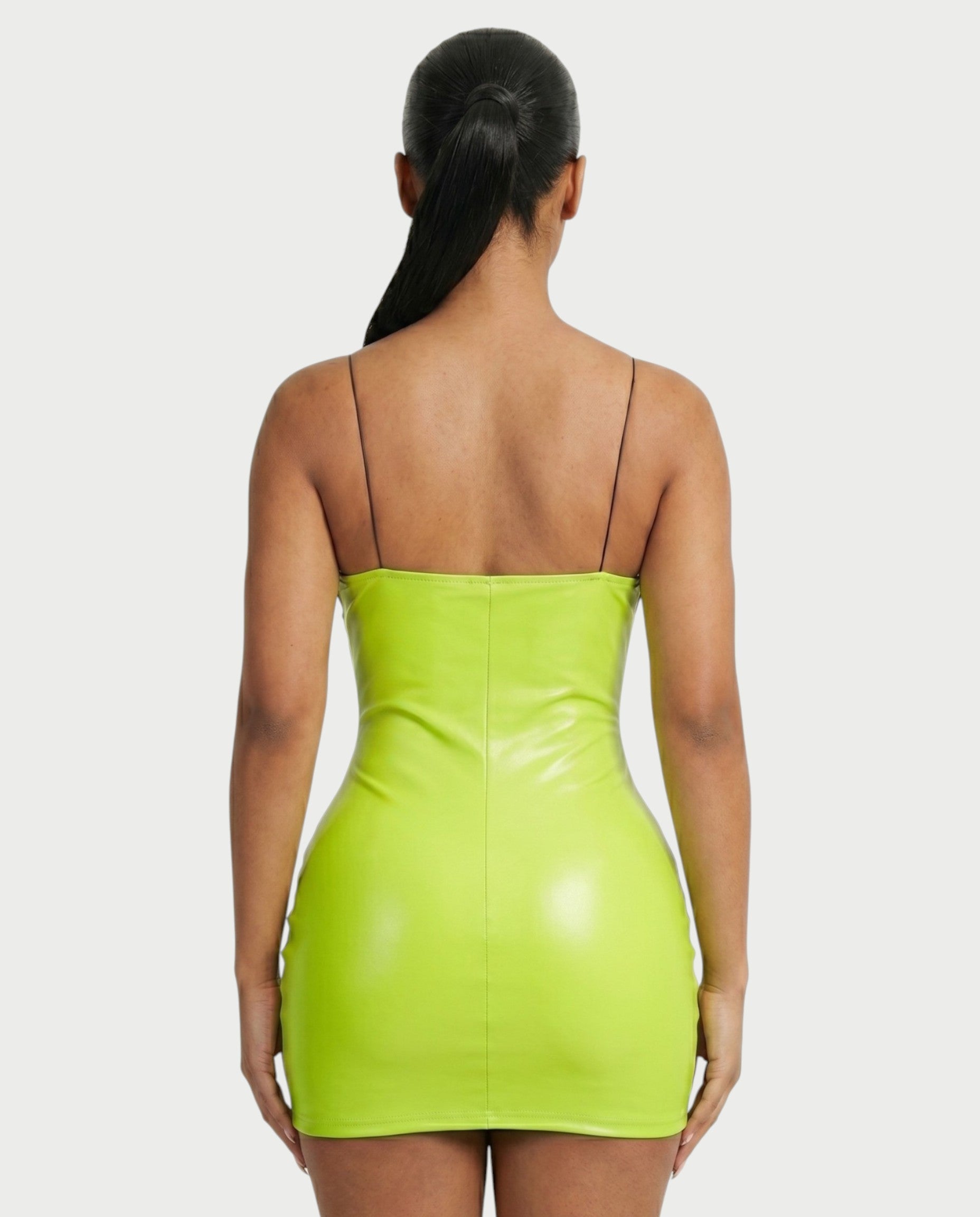 ANIRA Lace Trim Underwire Bust Bodycon Mini Dress