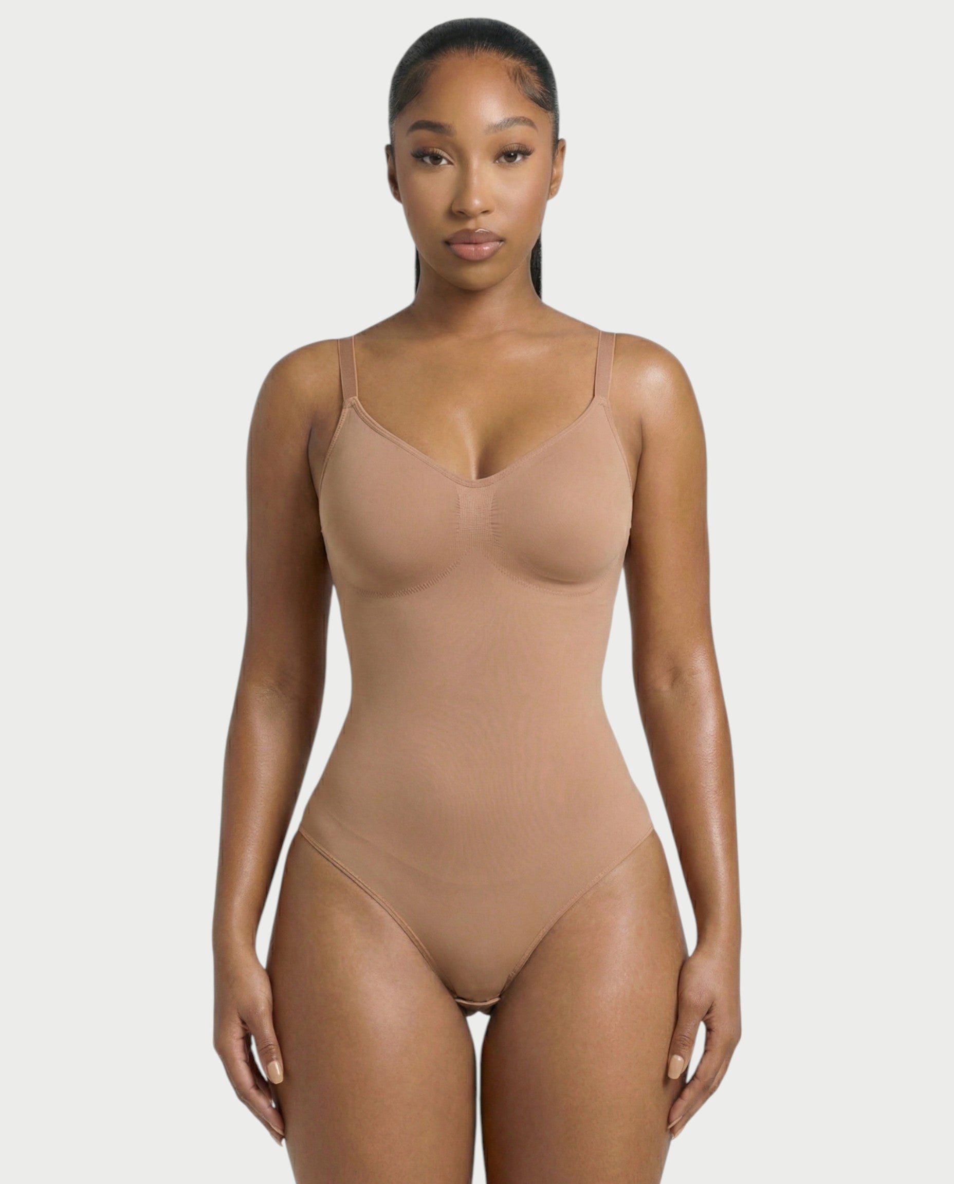 EMELYA Sculpting Brief-Back Shapewear Bodysuit