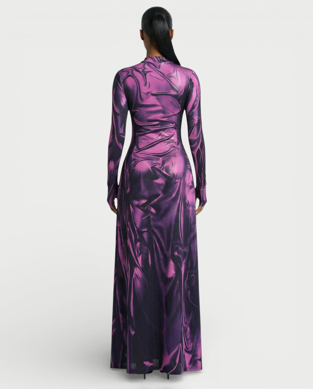 KASSIDY Illusion Maxi Dress
