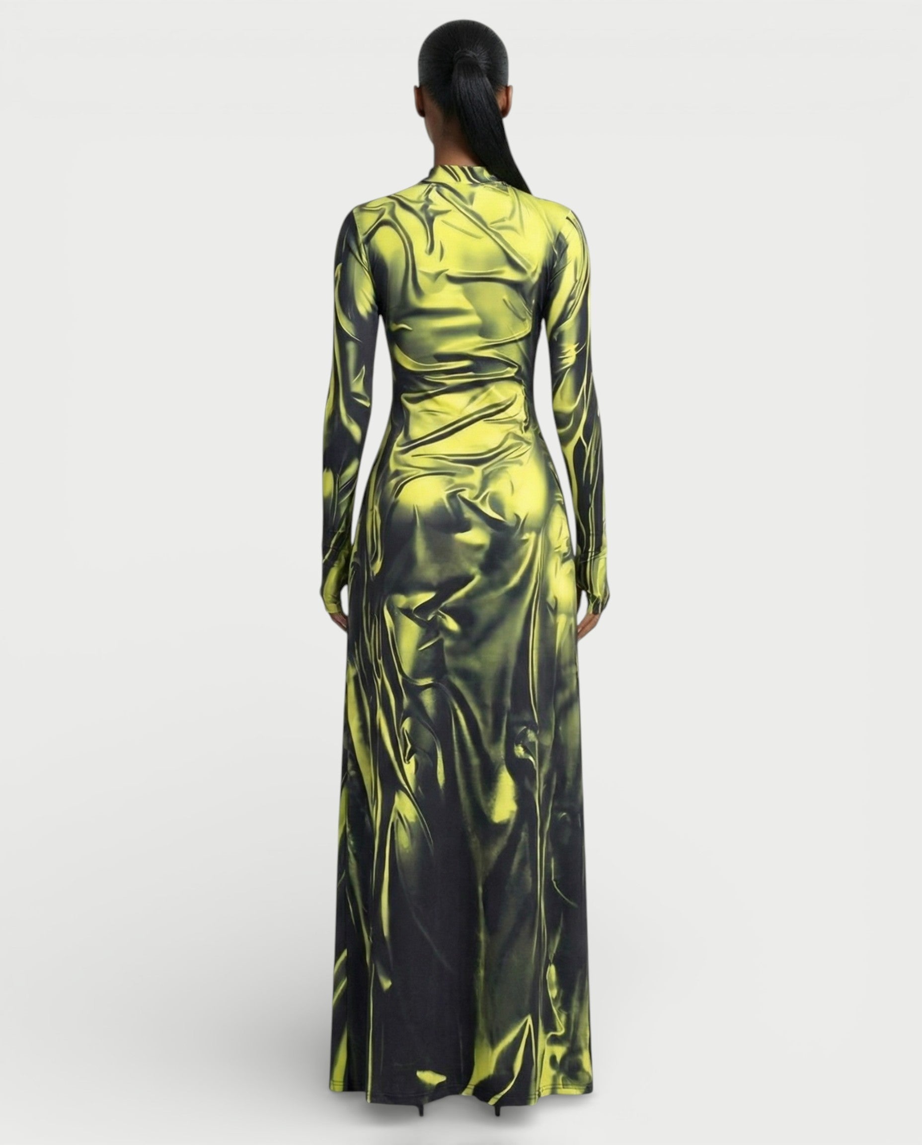 KASSIDY Illusion Maxi Dress