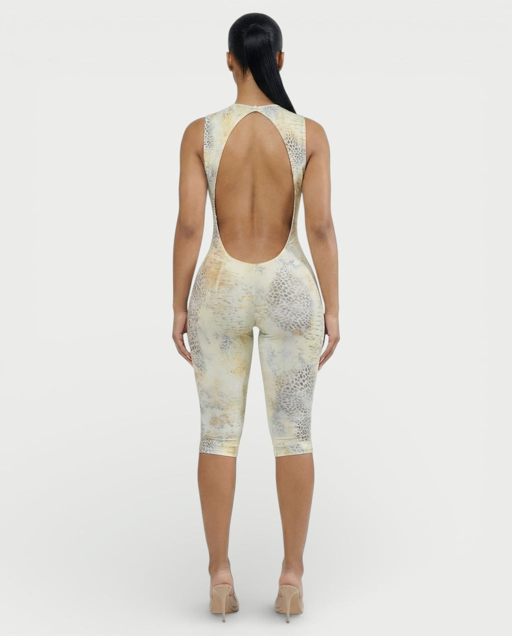 EMMA Cutout Open-Back Jumpsuit