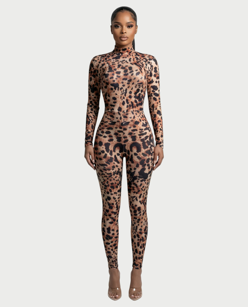 TRISH Leopard Jumpsuit