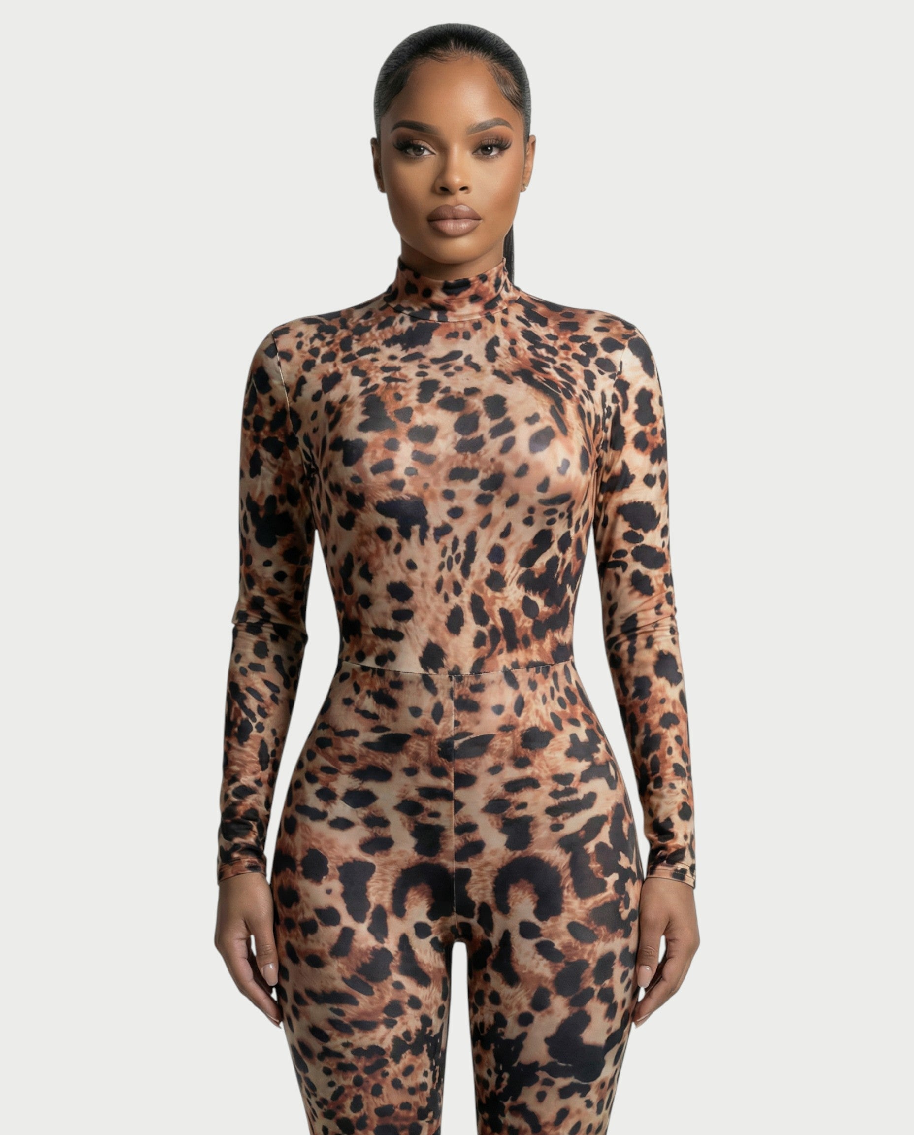 TRISH Leopard Jumpsuit
