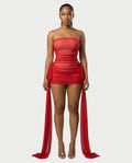URES Drape Mini Dress