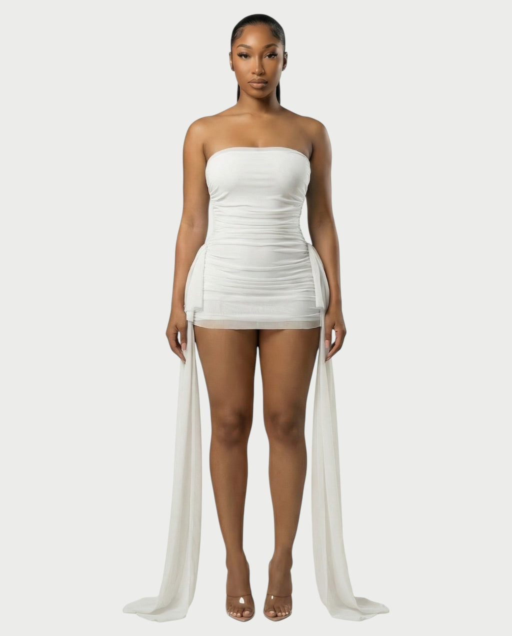 URES Drape Mini Dress