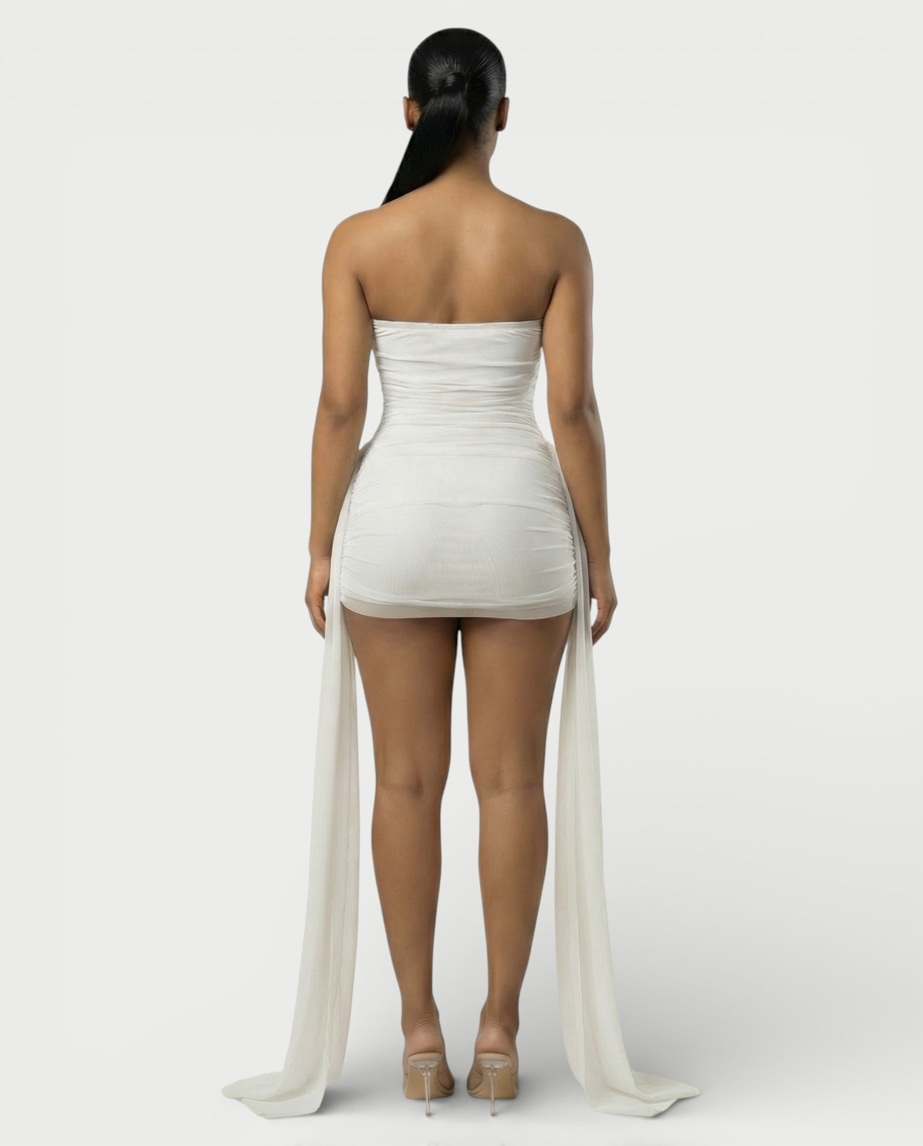 URES Drape Mini Dress